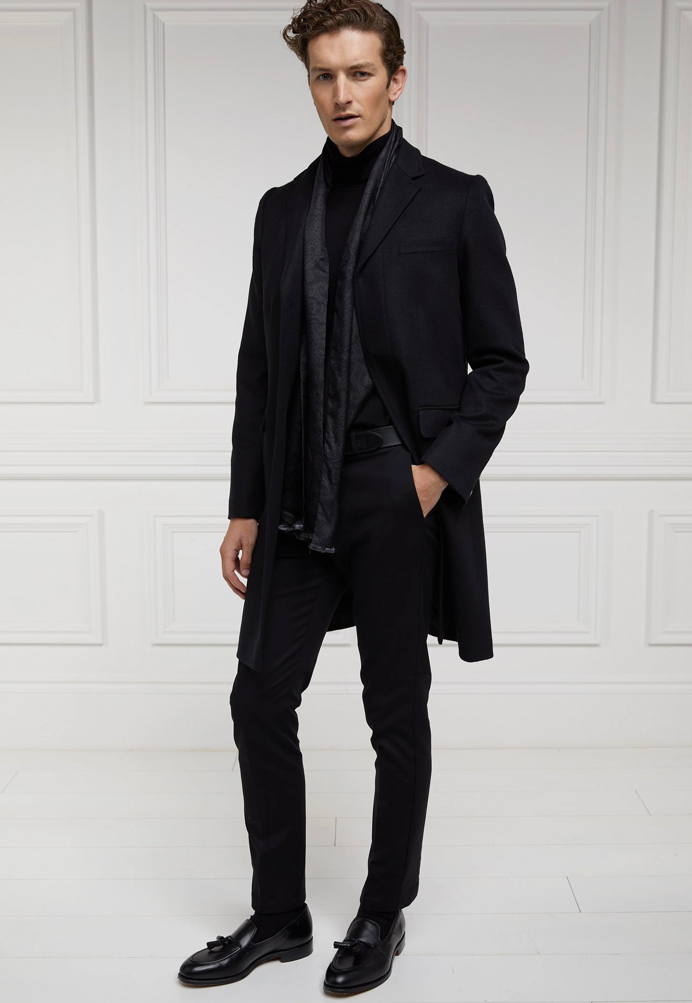 The Cheltenham Coat - Soft Black