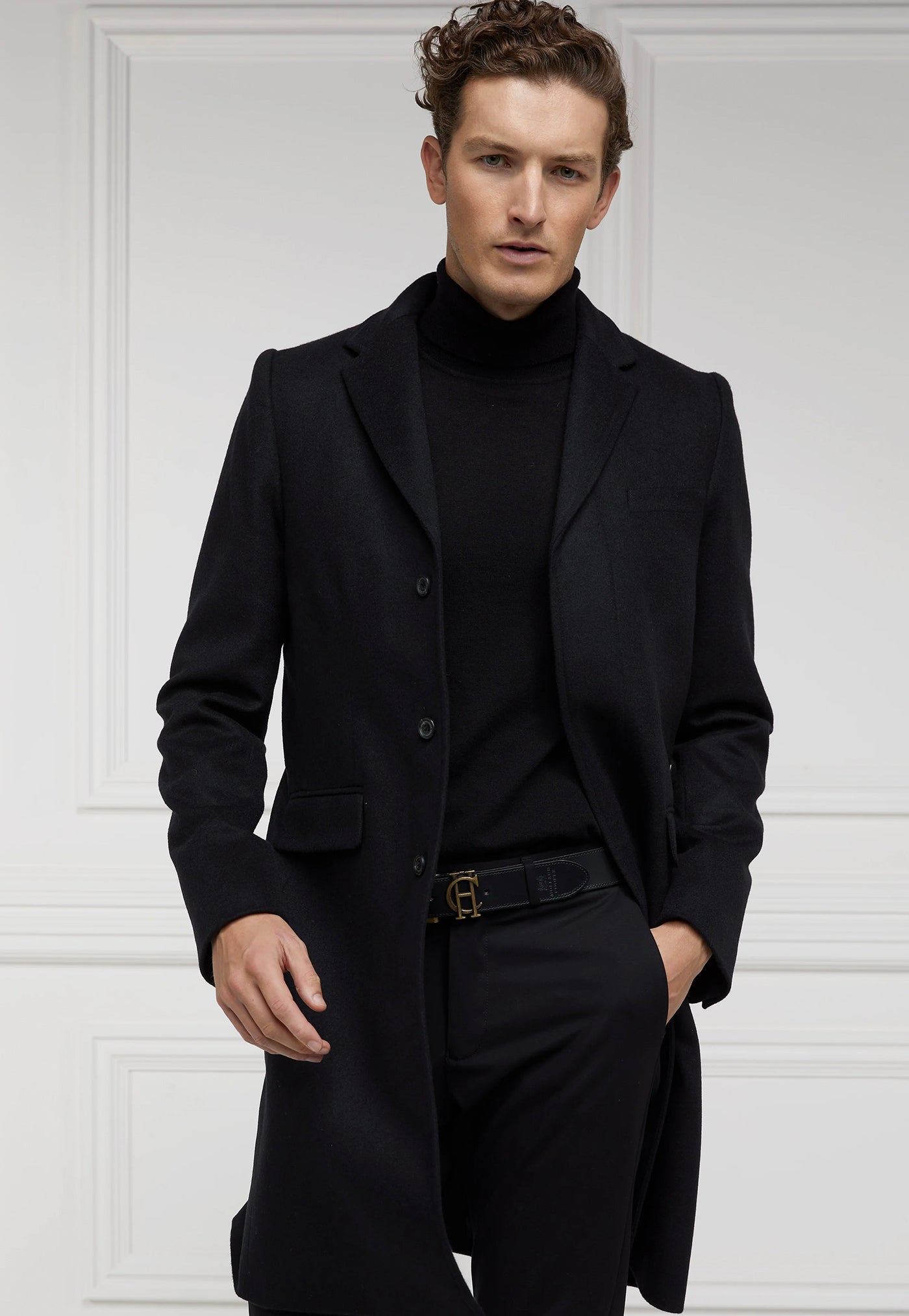 The Cheltenham Coat - Soft Black