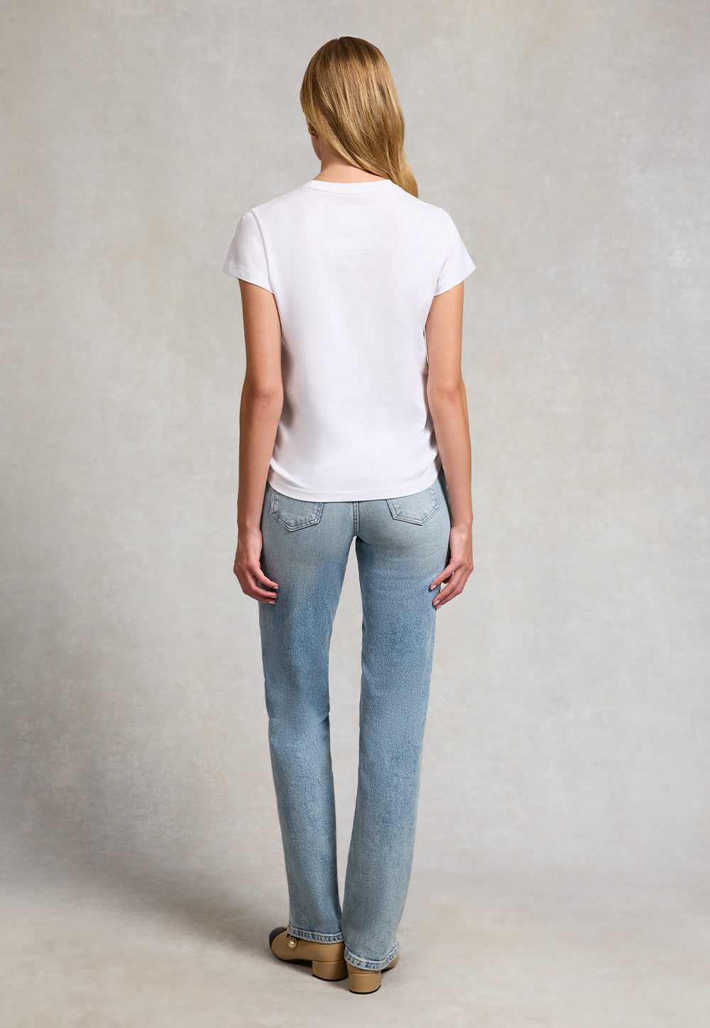 Monogram Tee - White