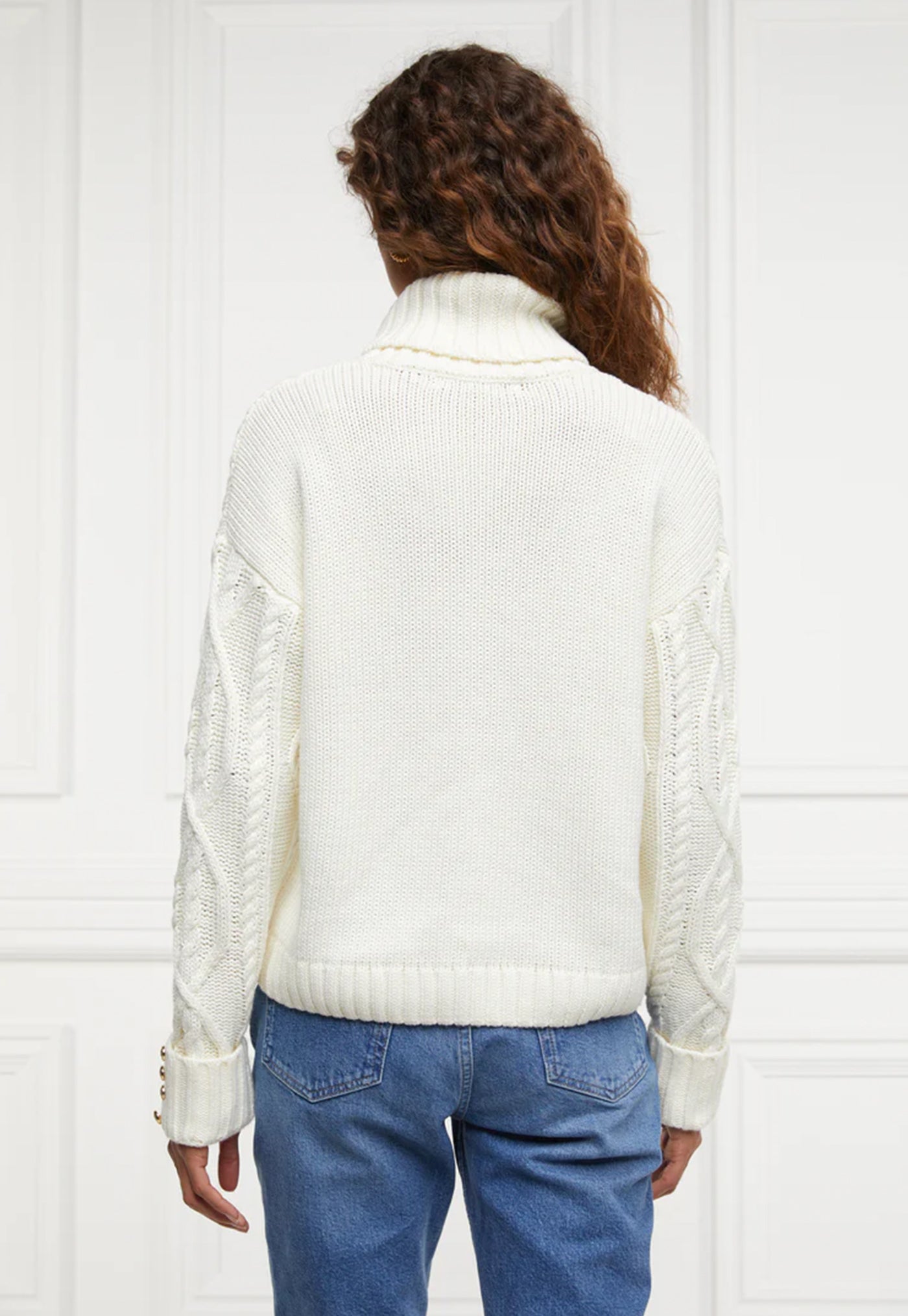 Noveli Cable Knit - Oyster