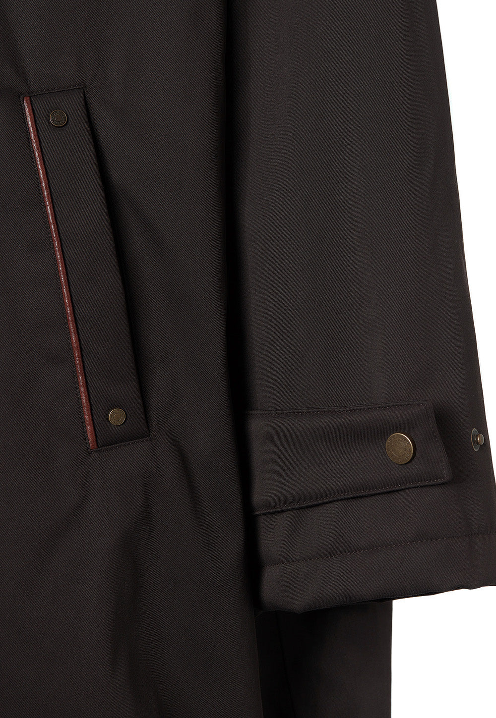 One Size Waterproof Coat - Chocolate