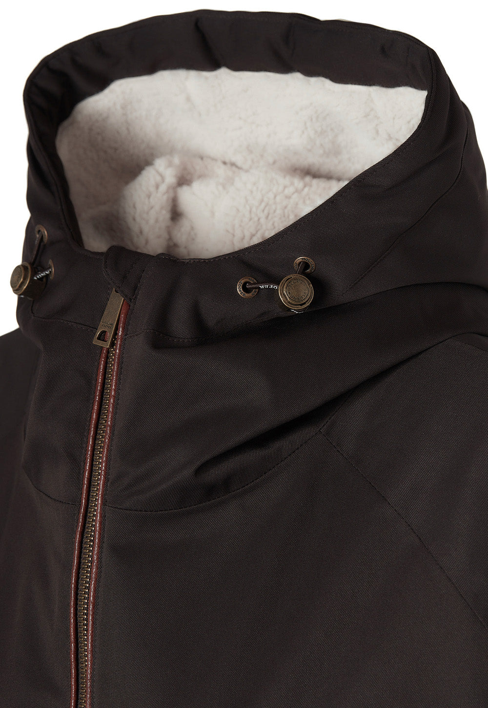 One Size Waterproof Coat - Chocolate