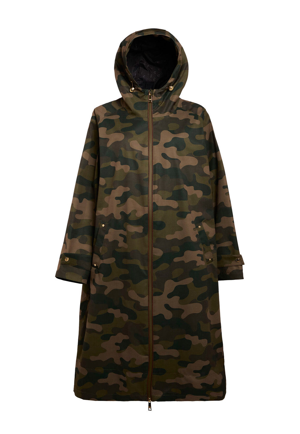 One-Size Lightweight Waterproof Coat - Camo