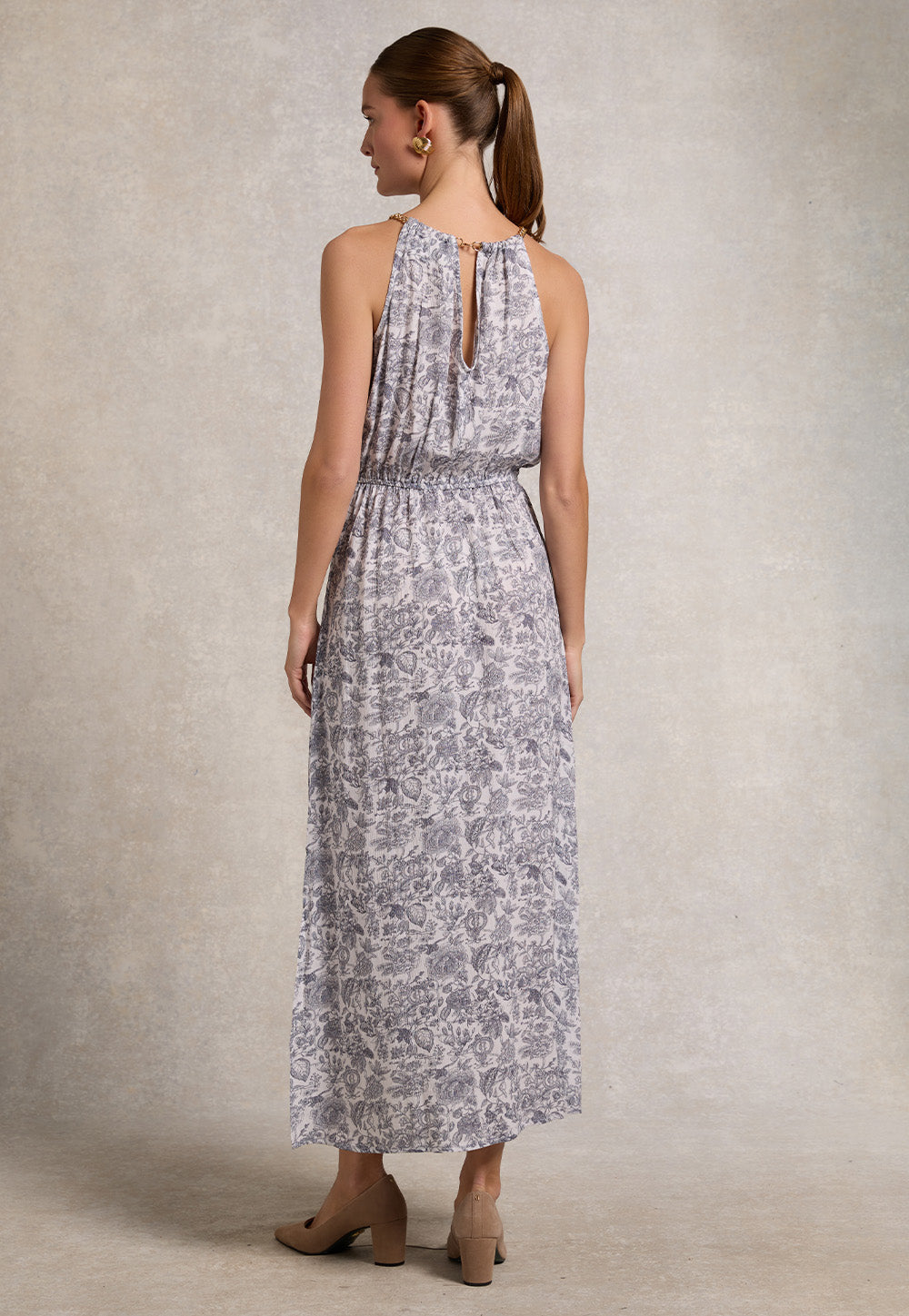 Paloma Maxi Dress - White Willow