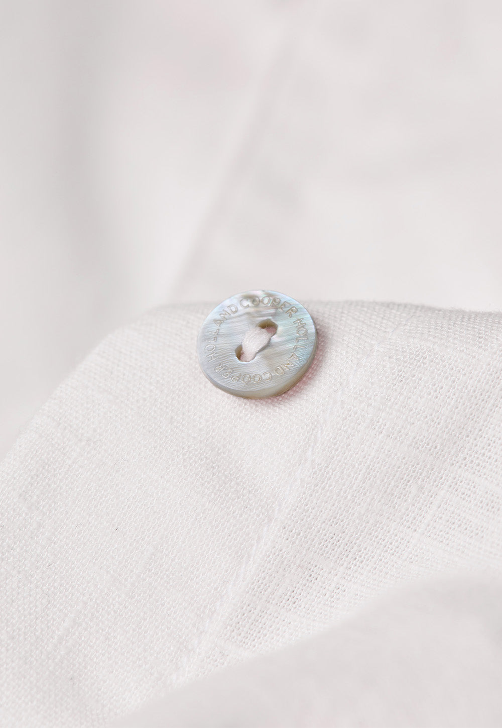 Relaxed Fit Linen Shirt - Optic White