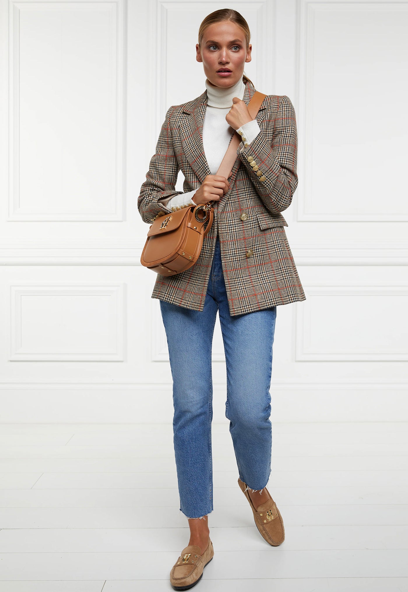 Chelsea Saddle Bag - Tan