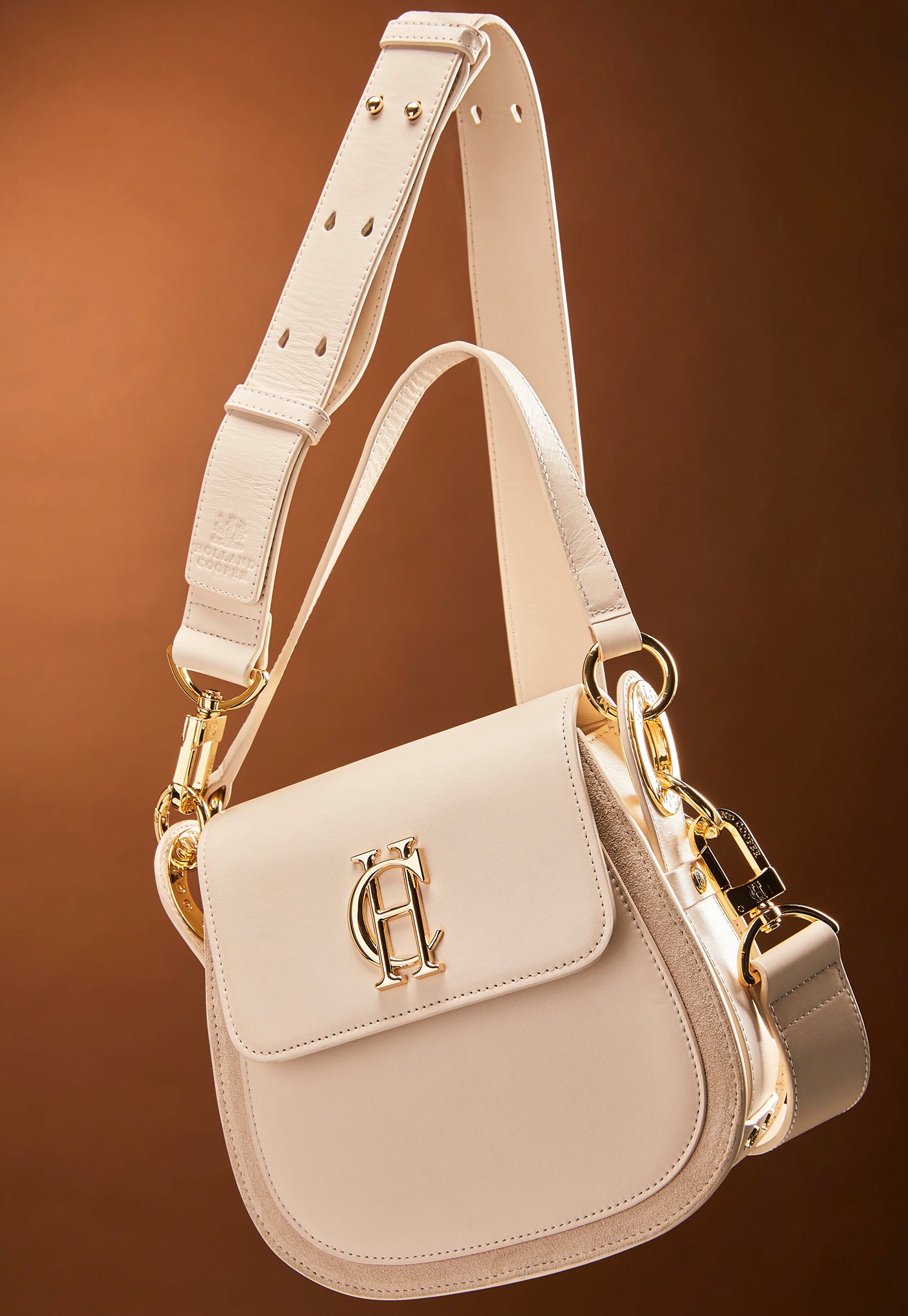 Chelsea Saddle Bag - Cream