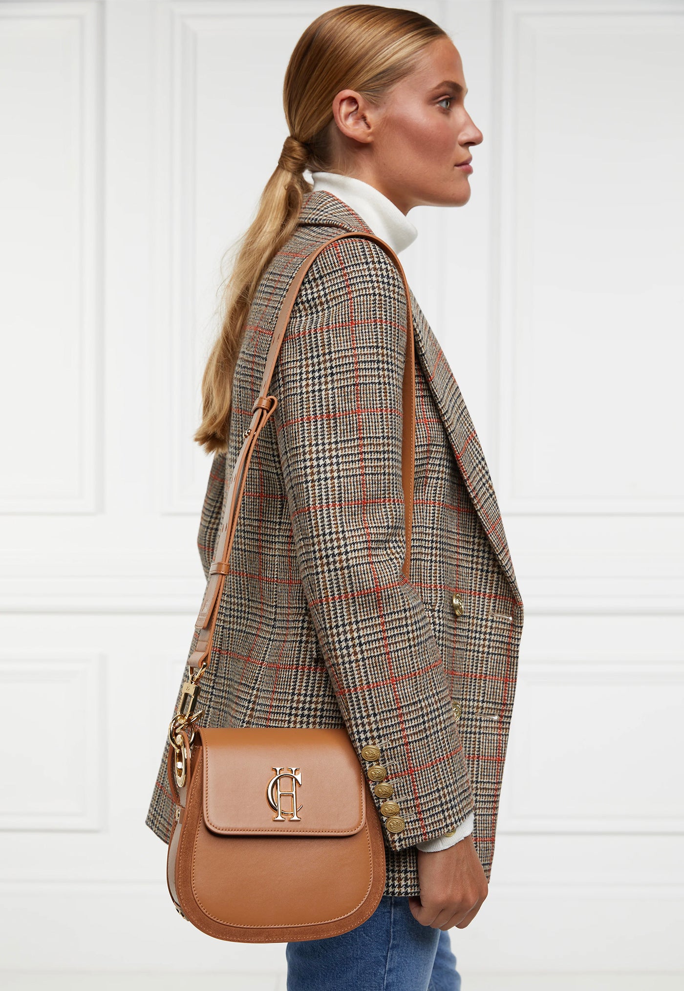 Chelsea Saddle Bag - Tan