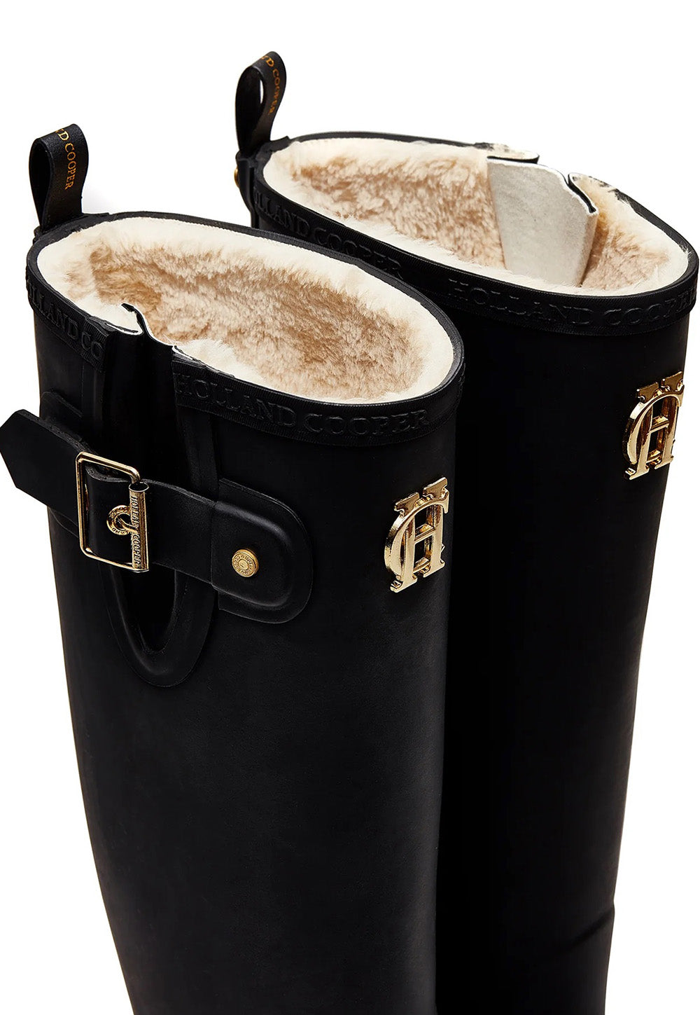 Sherpa Lined Regency Wellington - Matte Black