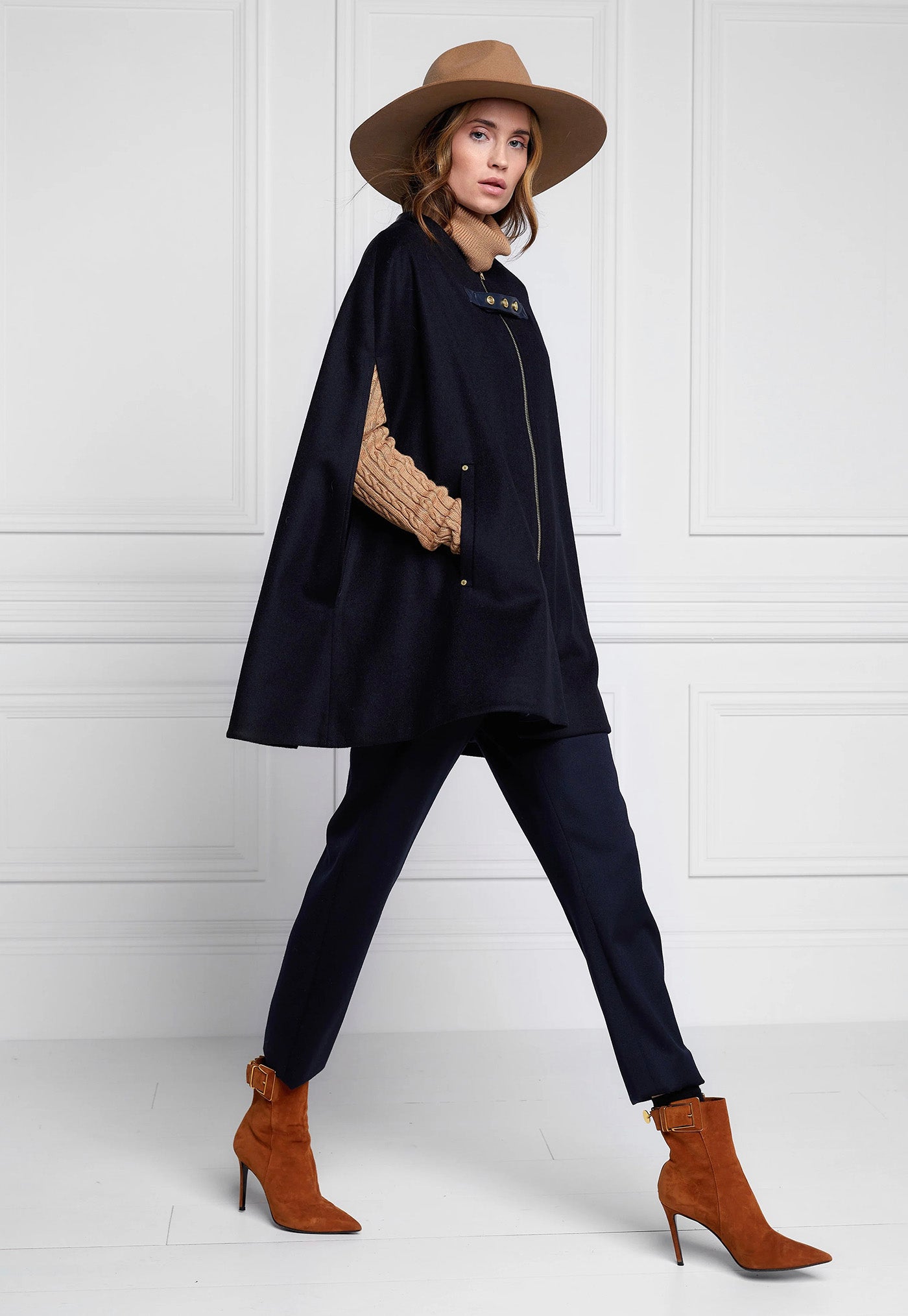 Slim Cape - Soft Navy sold by Angel Divine