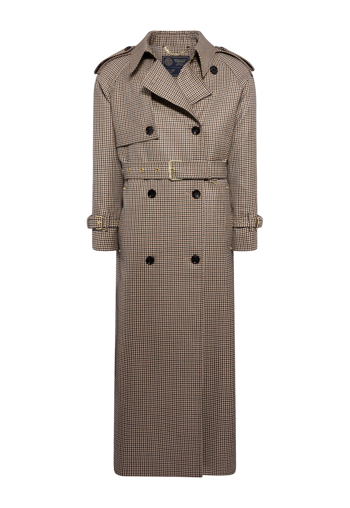 Soho Trench Coat Full Length - Westminster Tweed