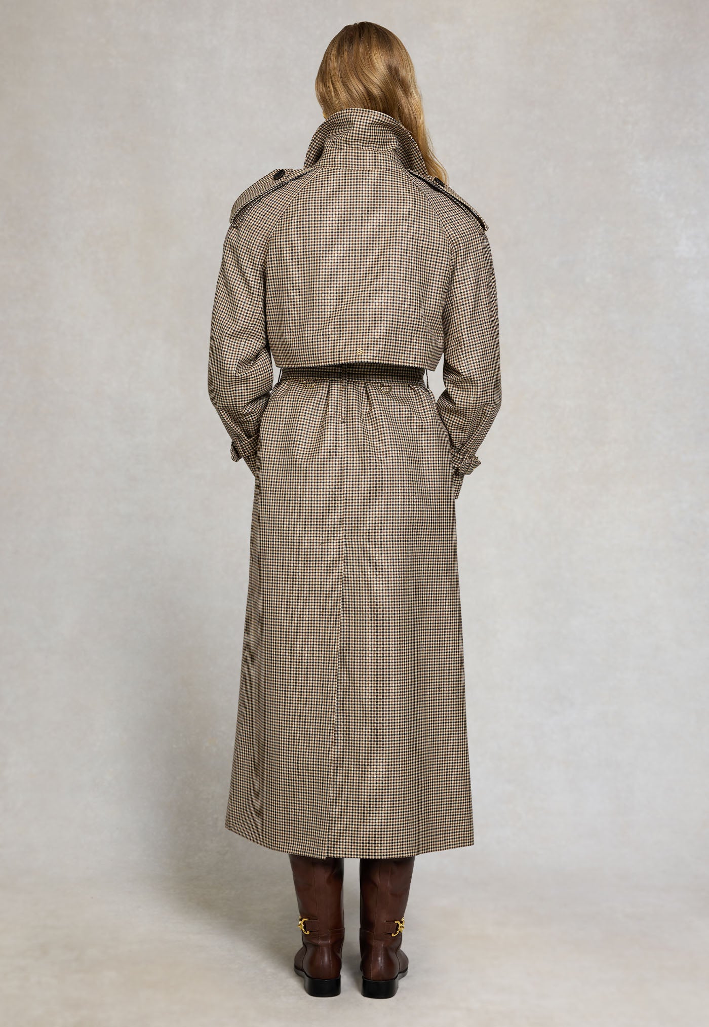 Soho Trench Coat Full Length - Westminster Tweed
