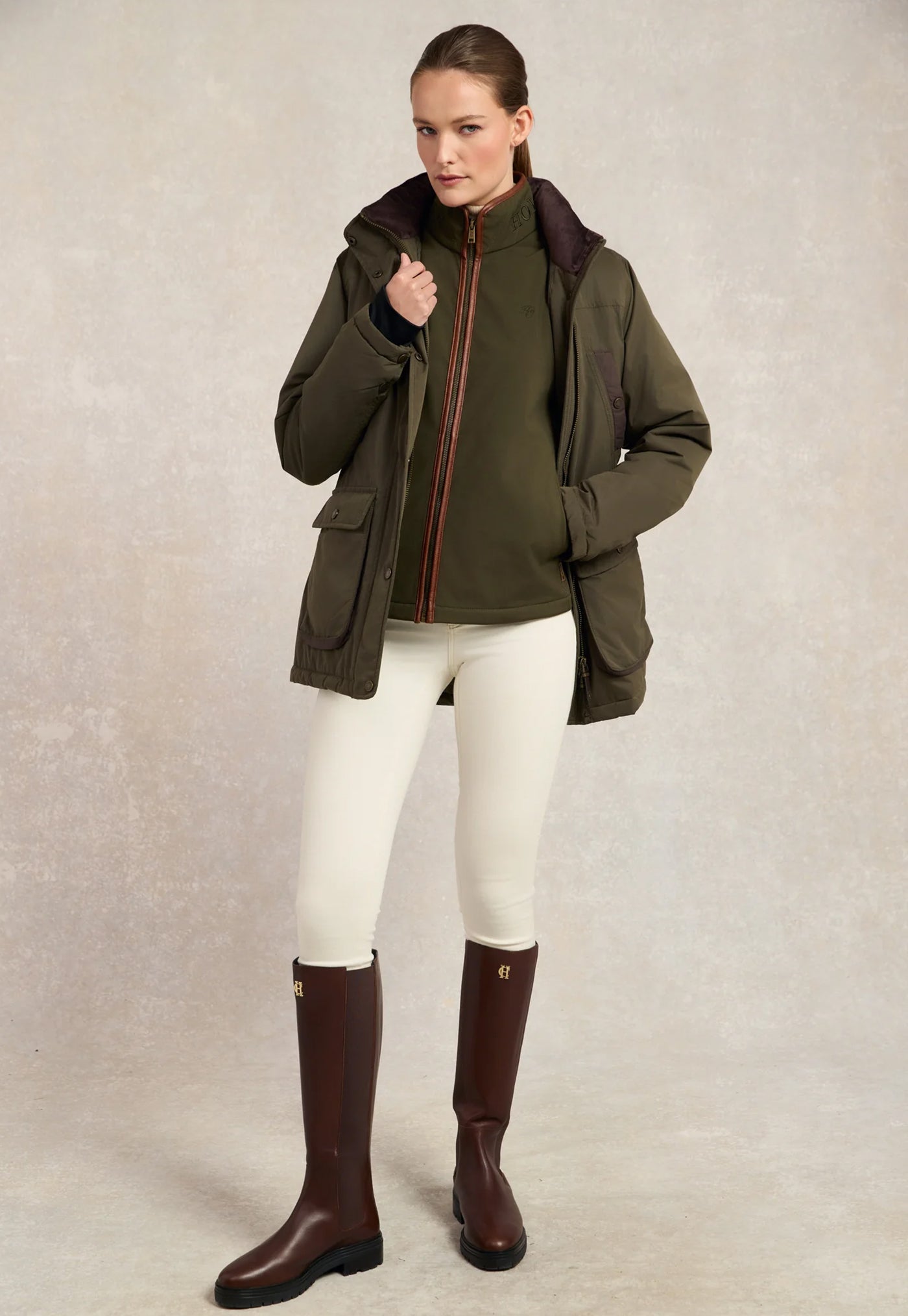Stamford Country Coat - Khaki