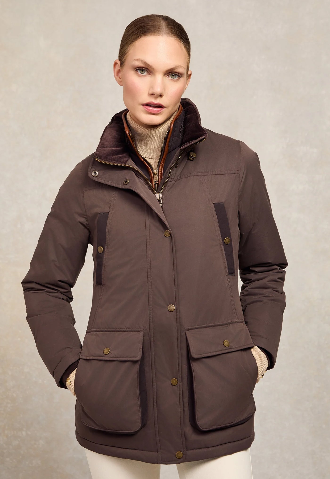 Stamford Country Coat - Chocolate