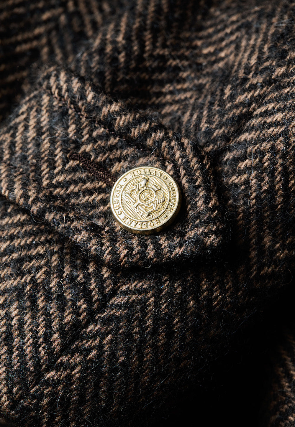 The Great Coat - Walnut Herringbone