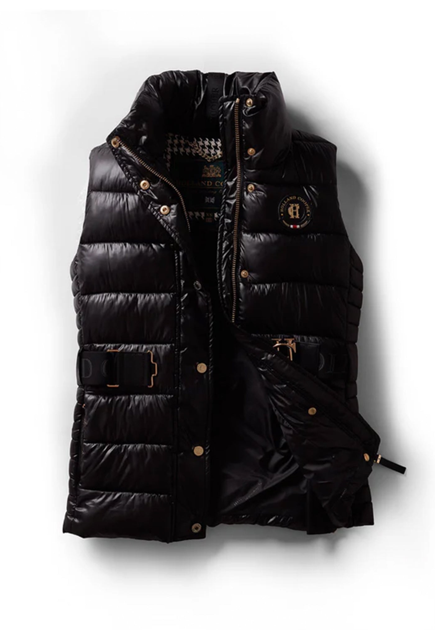 Valais Quilted Gilet - Black