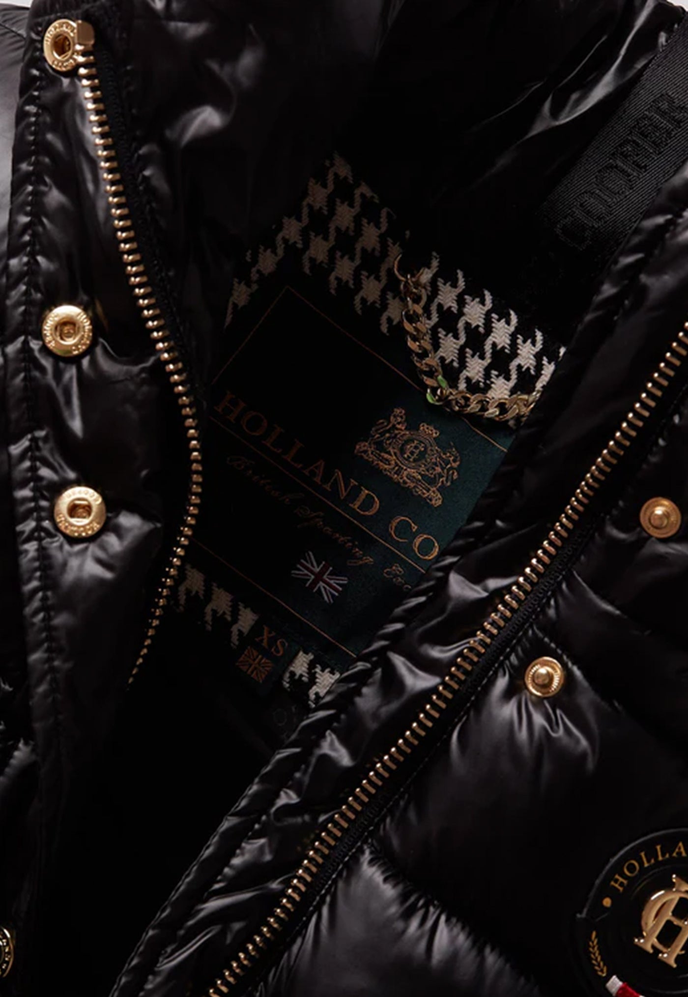 Valais Quilted Gilet - Black
