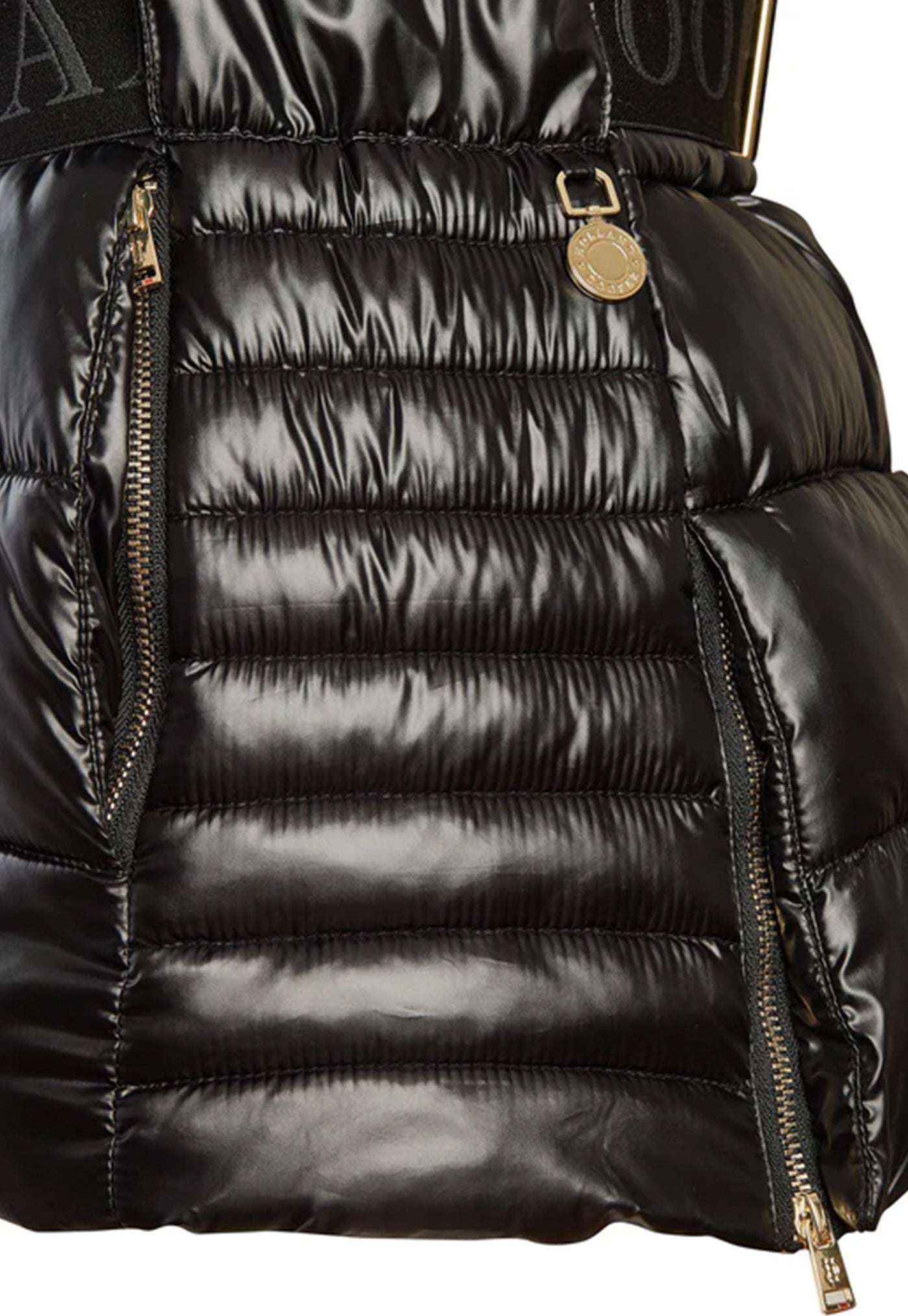 Valais Quilted Gilet - Black