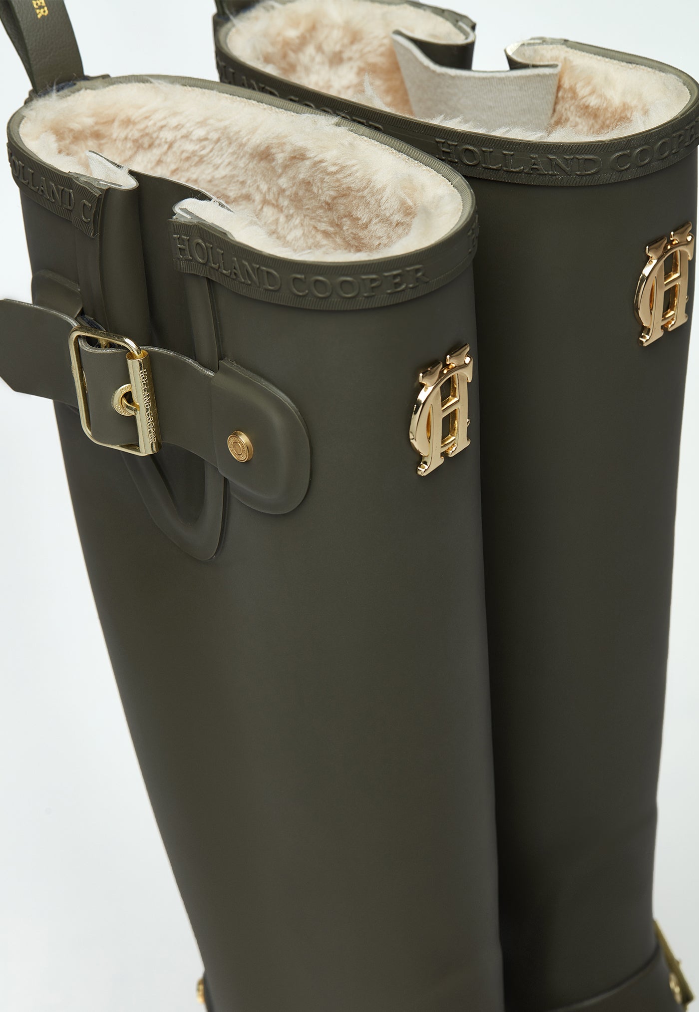 Sherpa Lined Regency Wellington - Matte Green