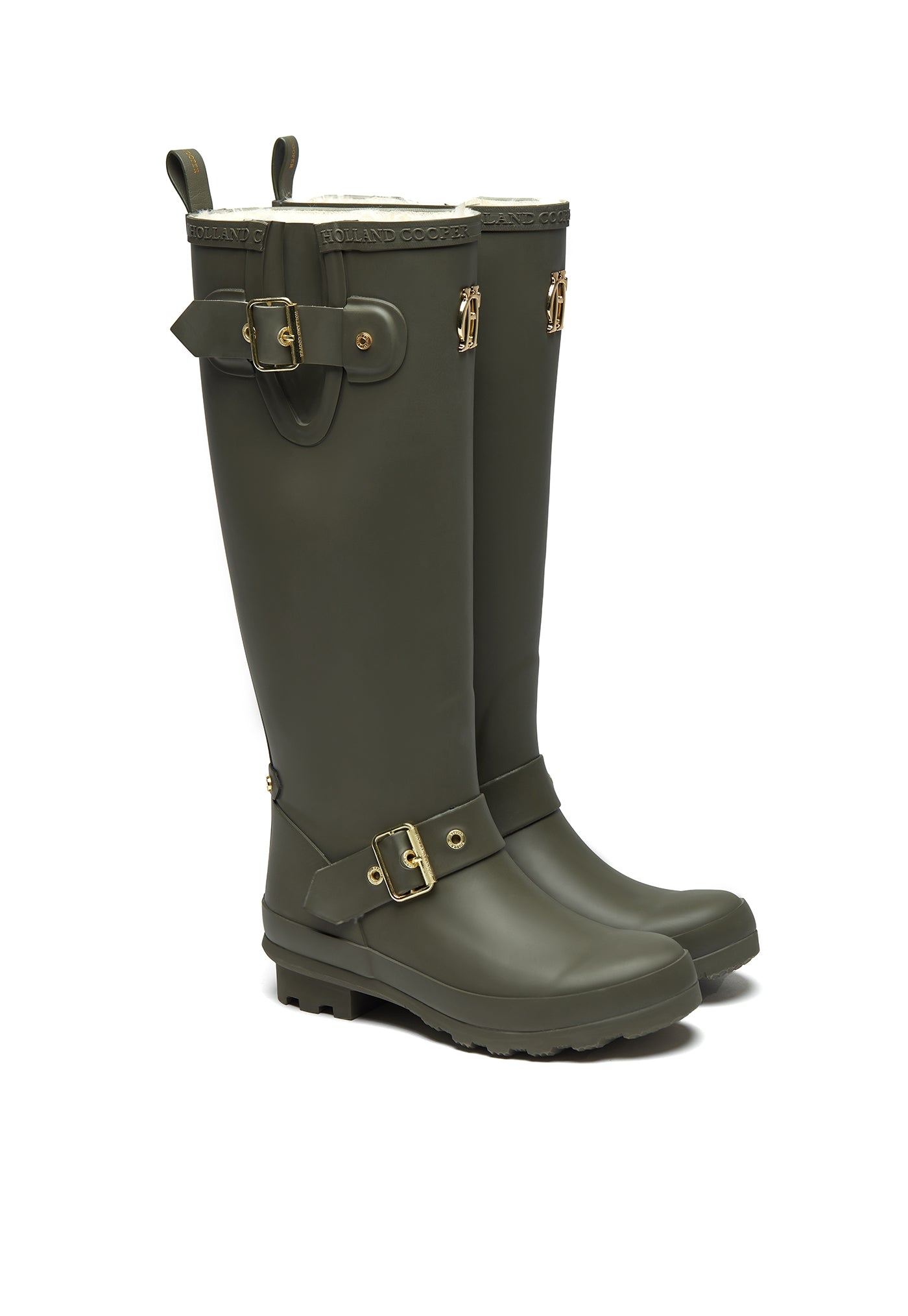 Sherpa Lined Regency Wellington - Matte Green