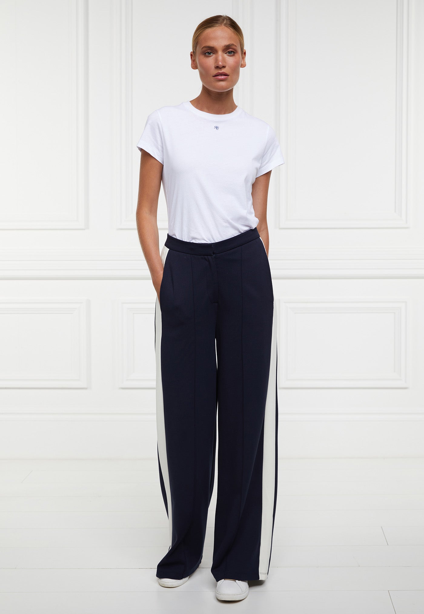 Wide Leg Pant - Ink Navy