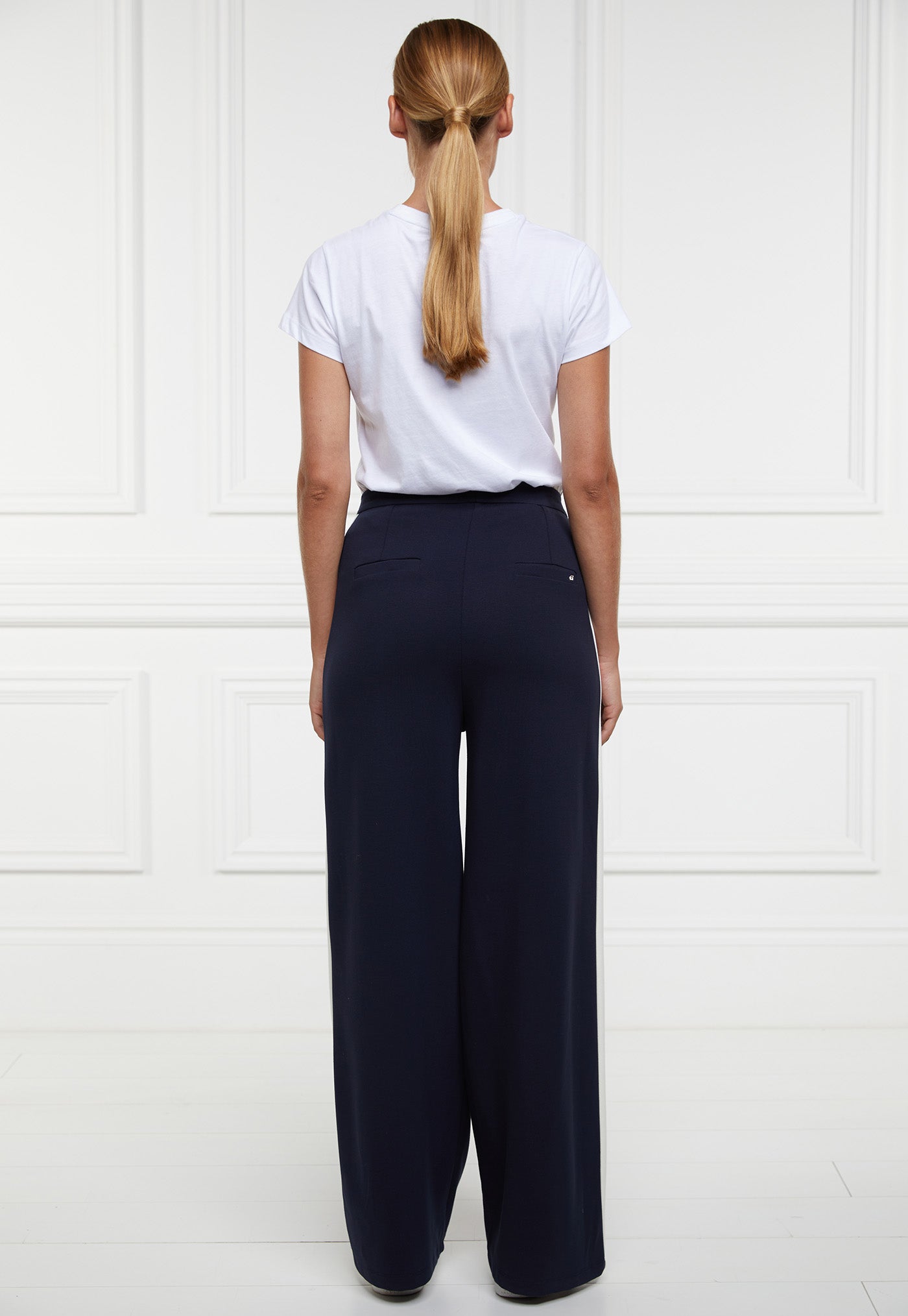Wide Leg Pant - Ink Navy