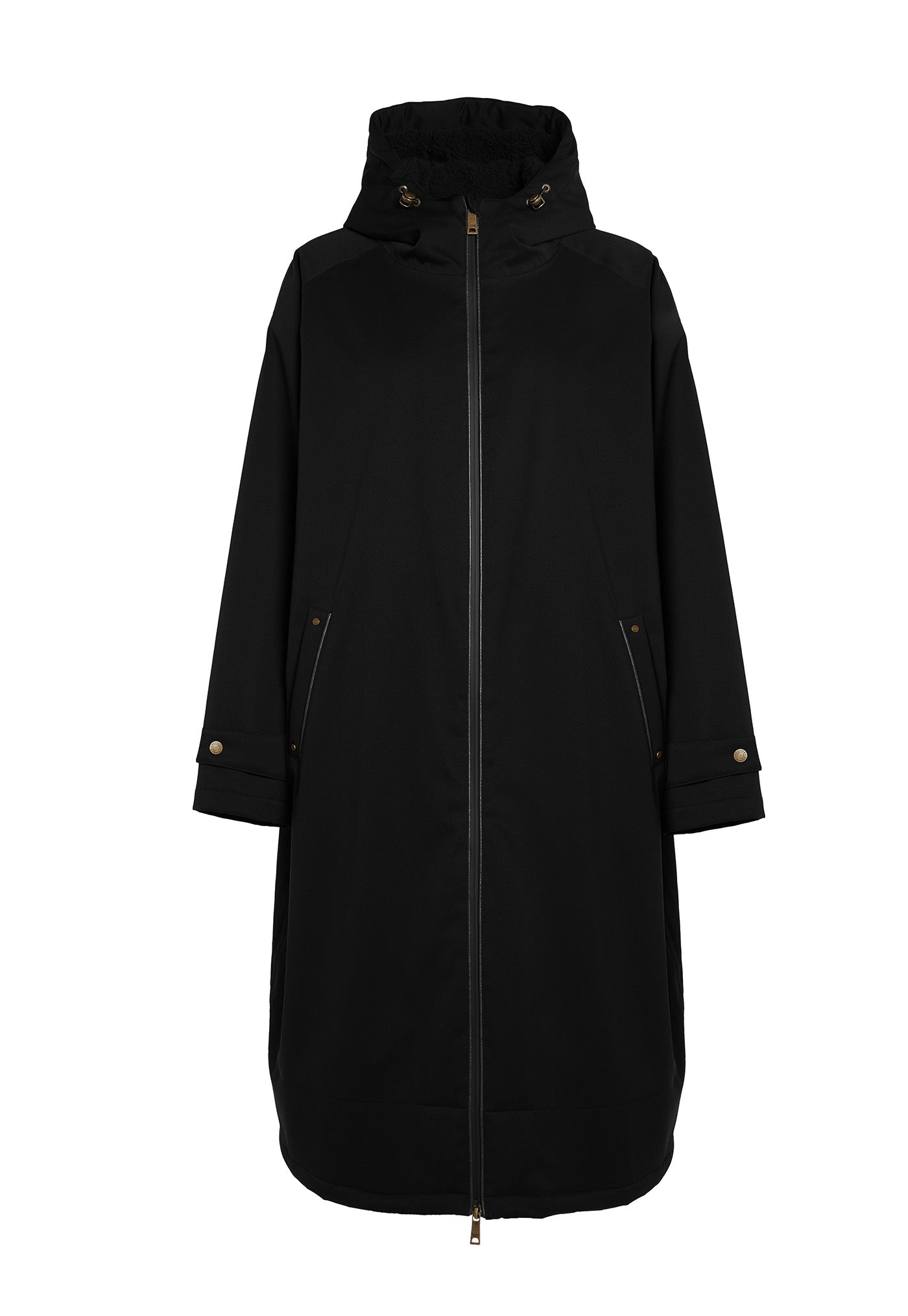 One Size Waterproof Coat - Black