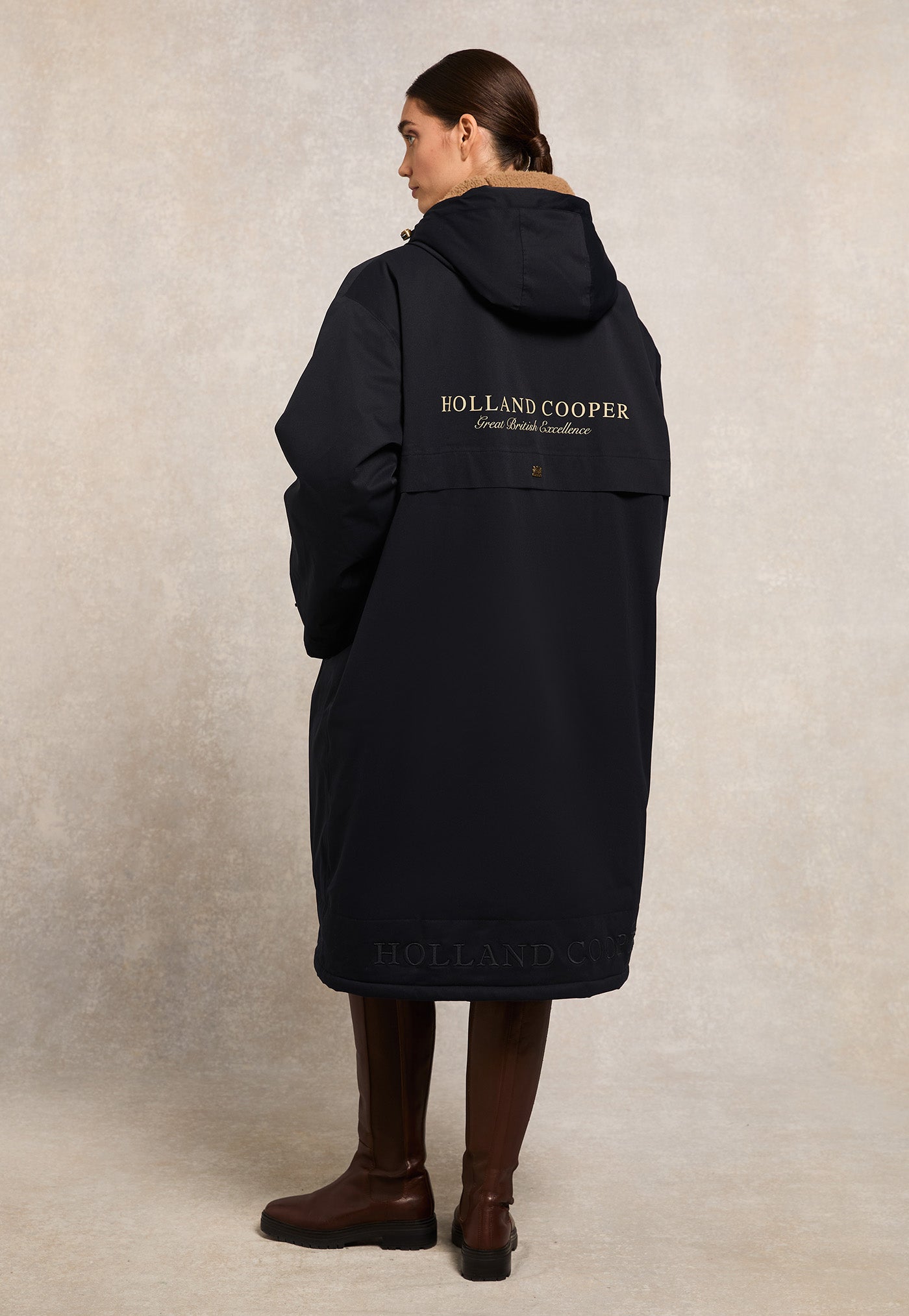 One Size Waterproof Coat - Ink Navy