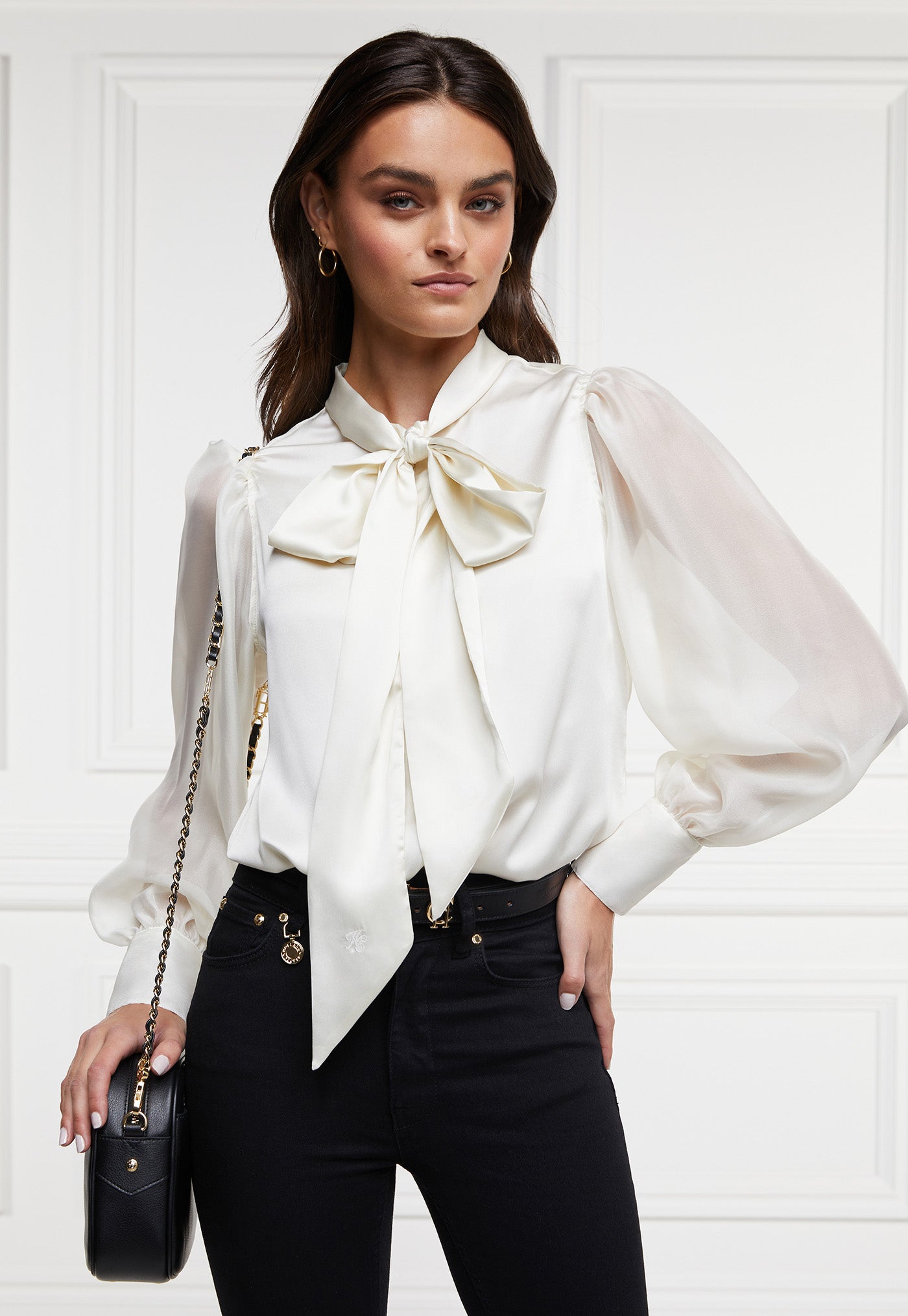 Ariella Blouse - Oyster