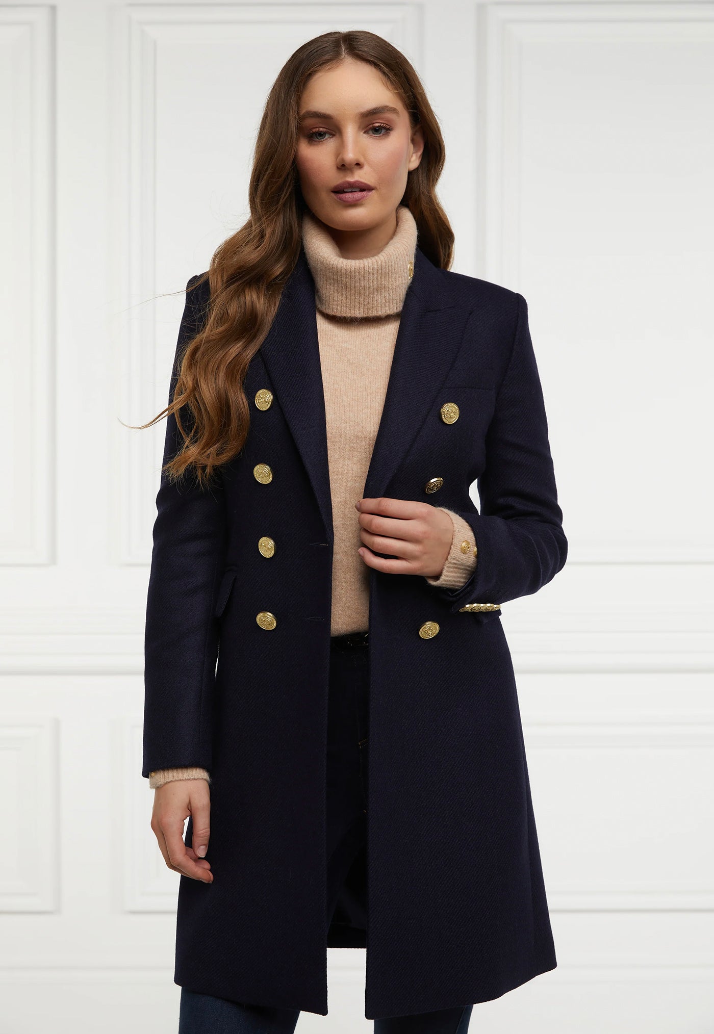 Knightsbridge Coat - Navy