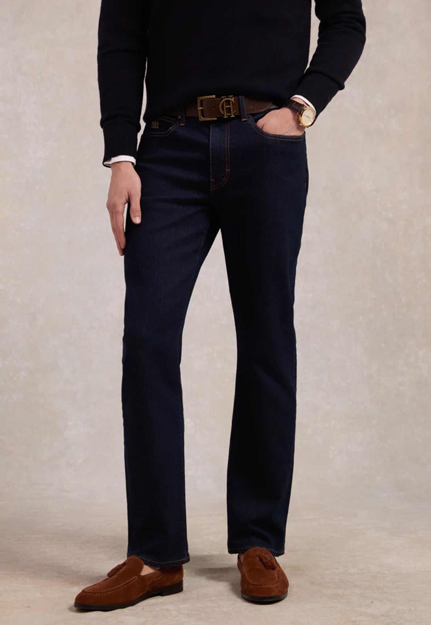 Men's Classic Straight Jean - Dark Indigo