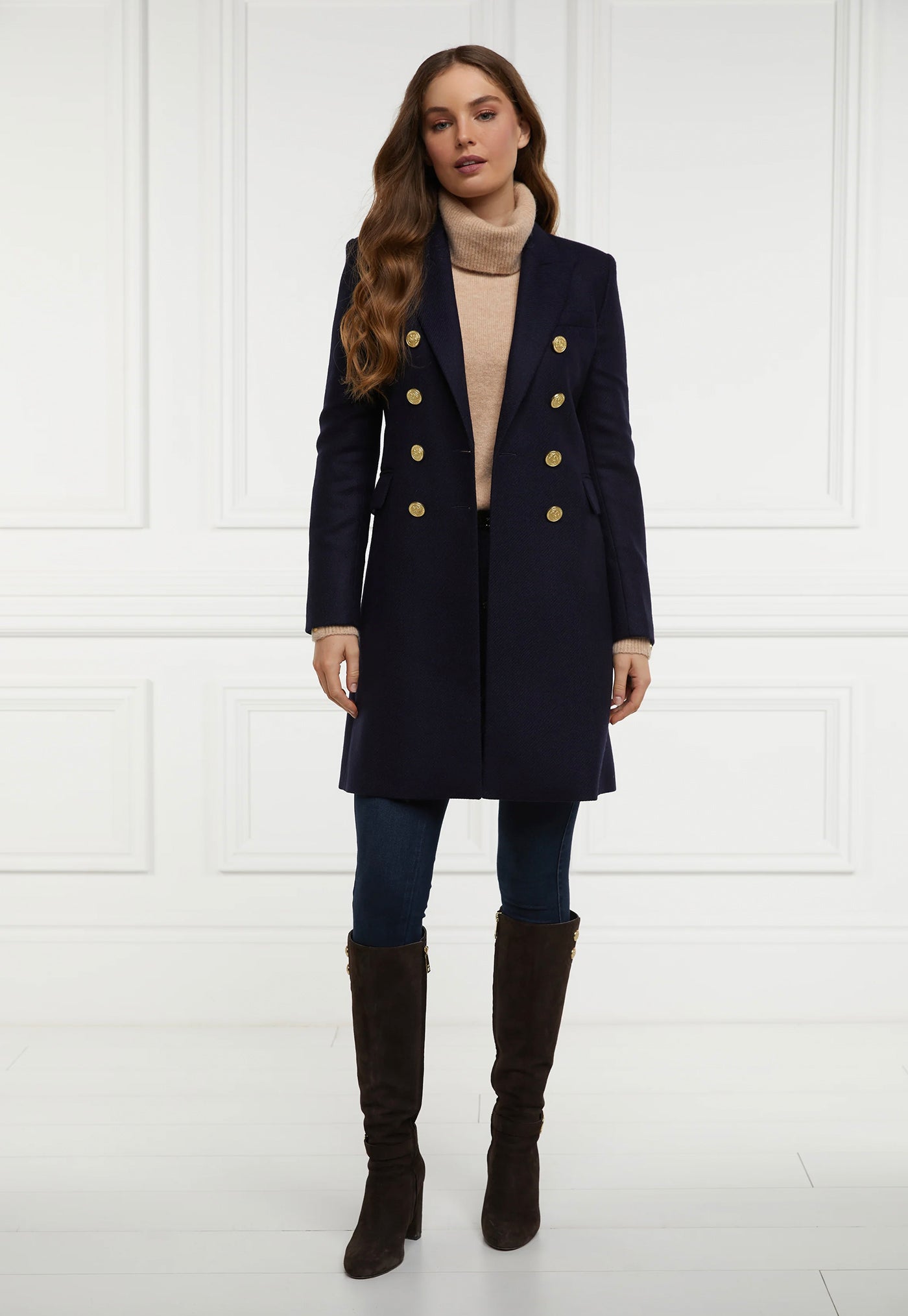 Knightsbridge Coat - Navy