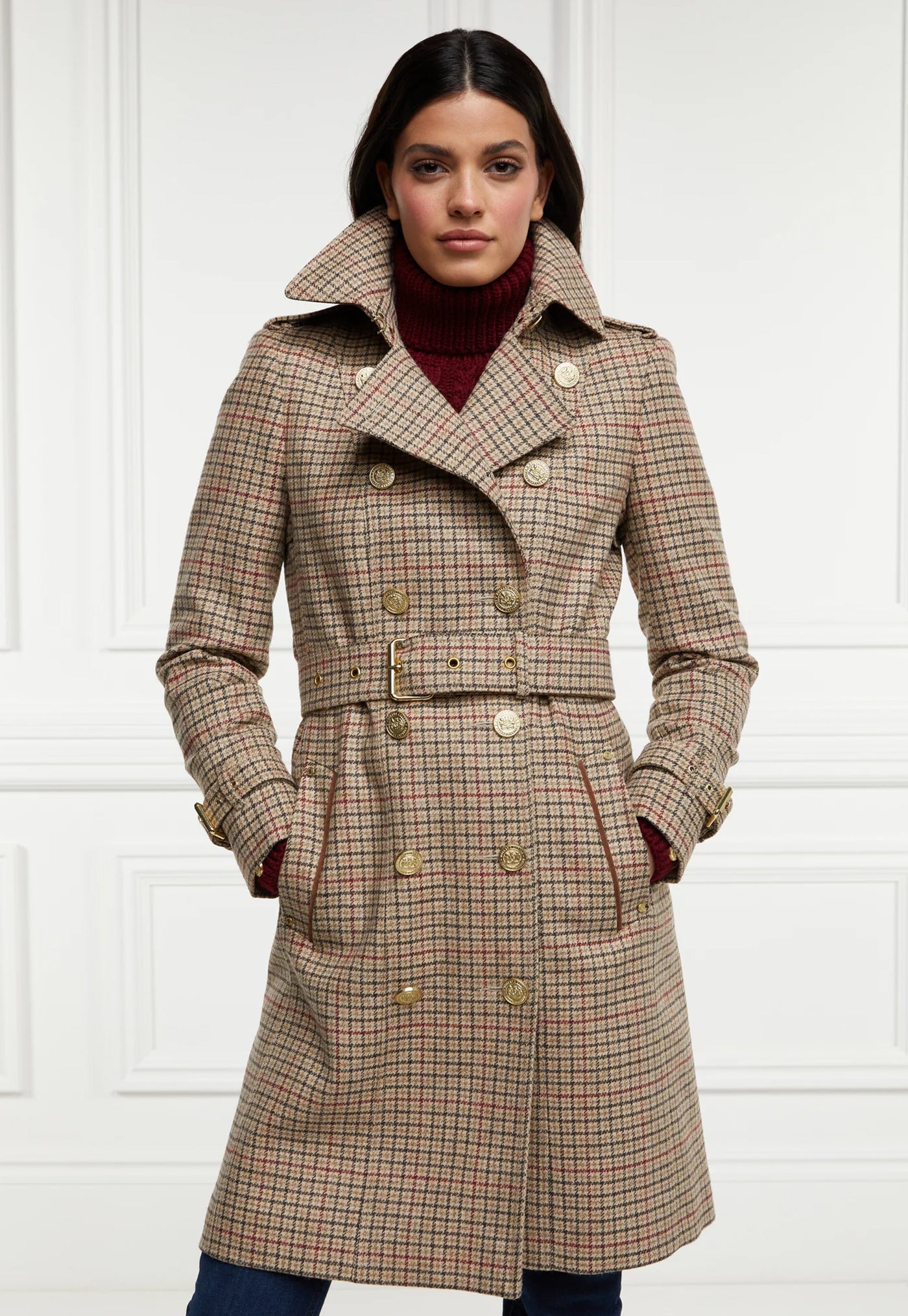 Marlborough Trench Coat - Charlton Tweed