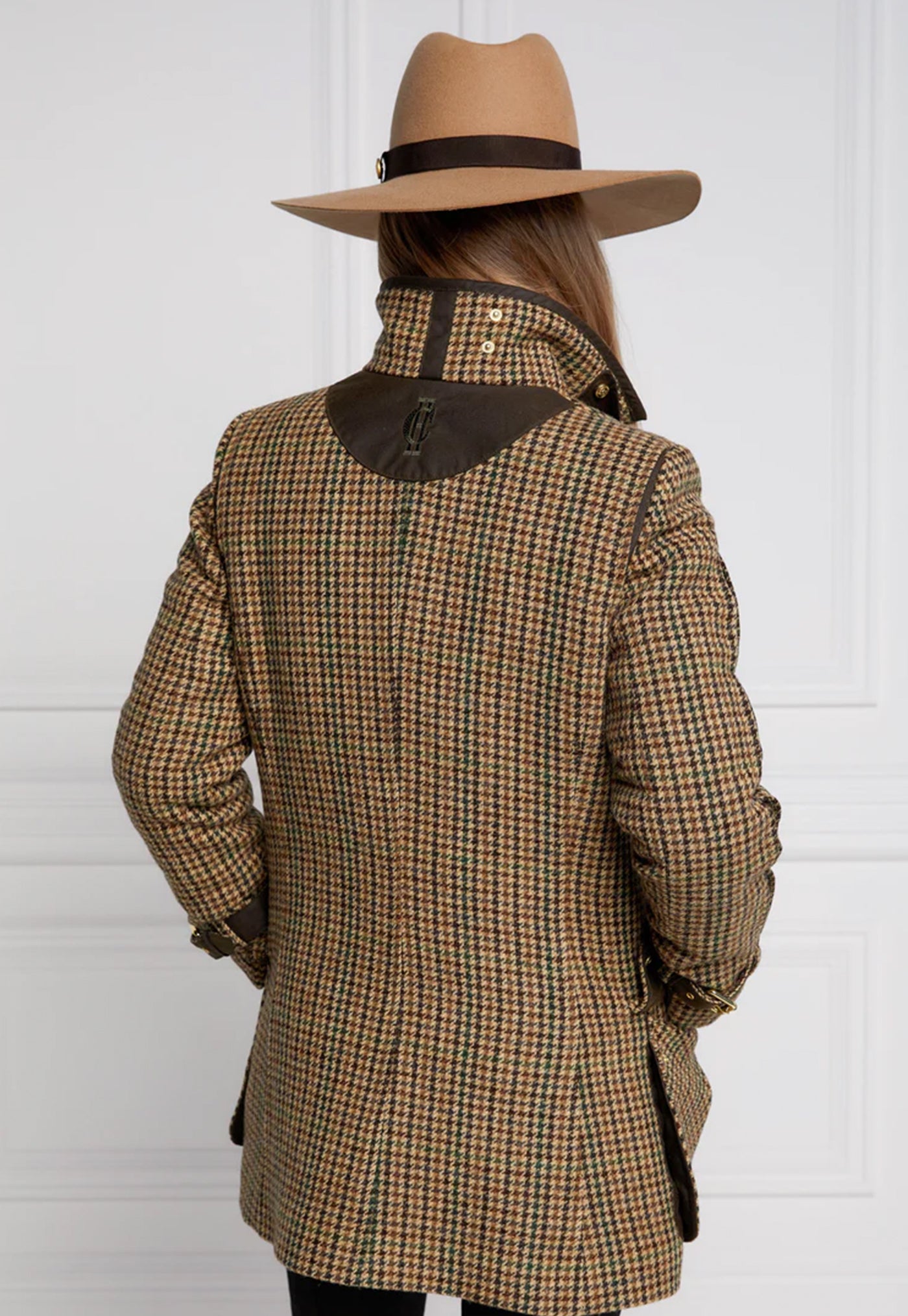 Balmoral Field Coat - Hailes Green Tweed