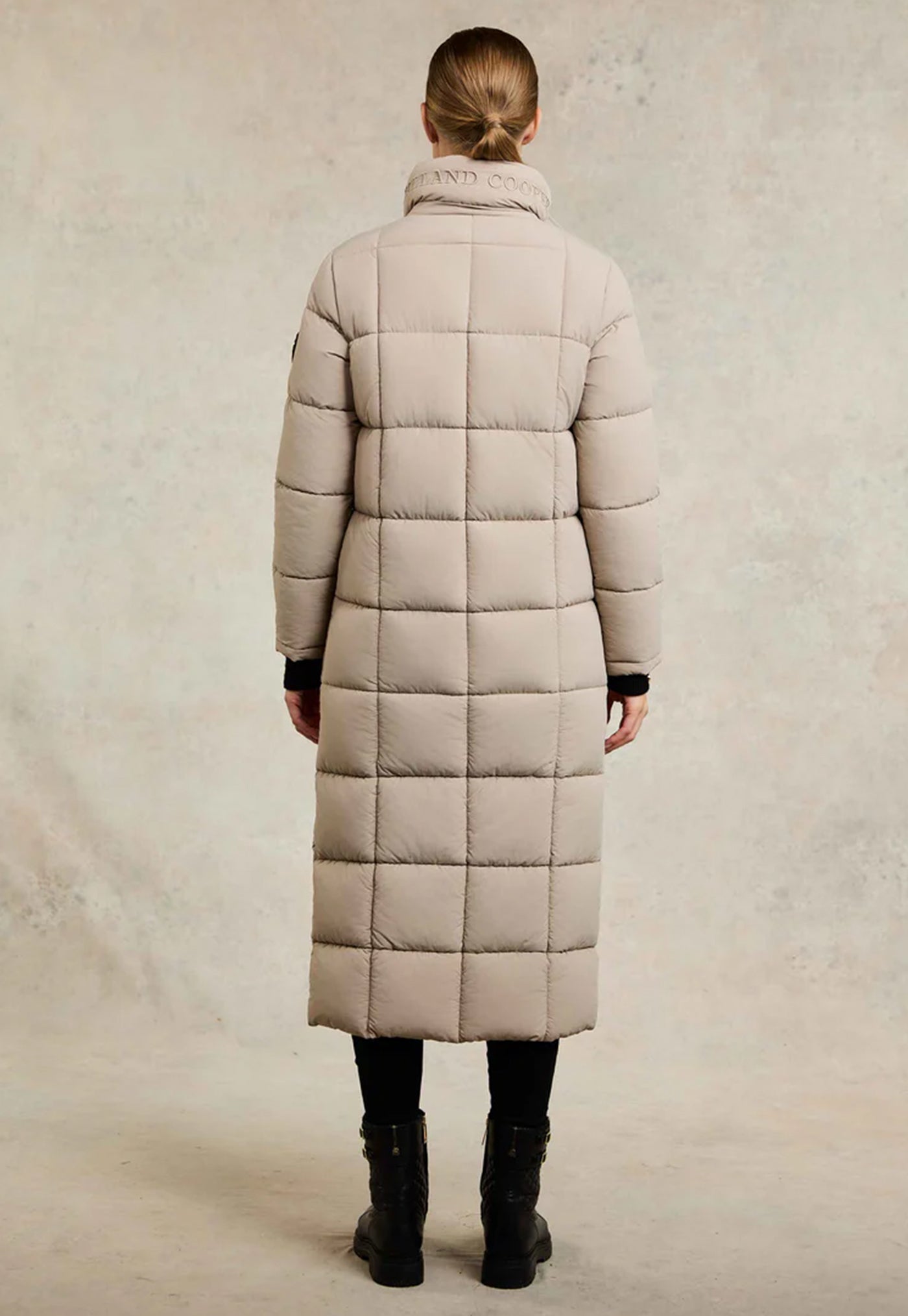 Carrington Longline Coat - Stone