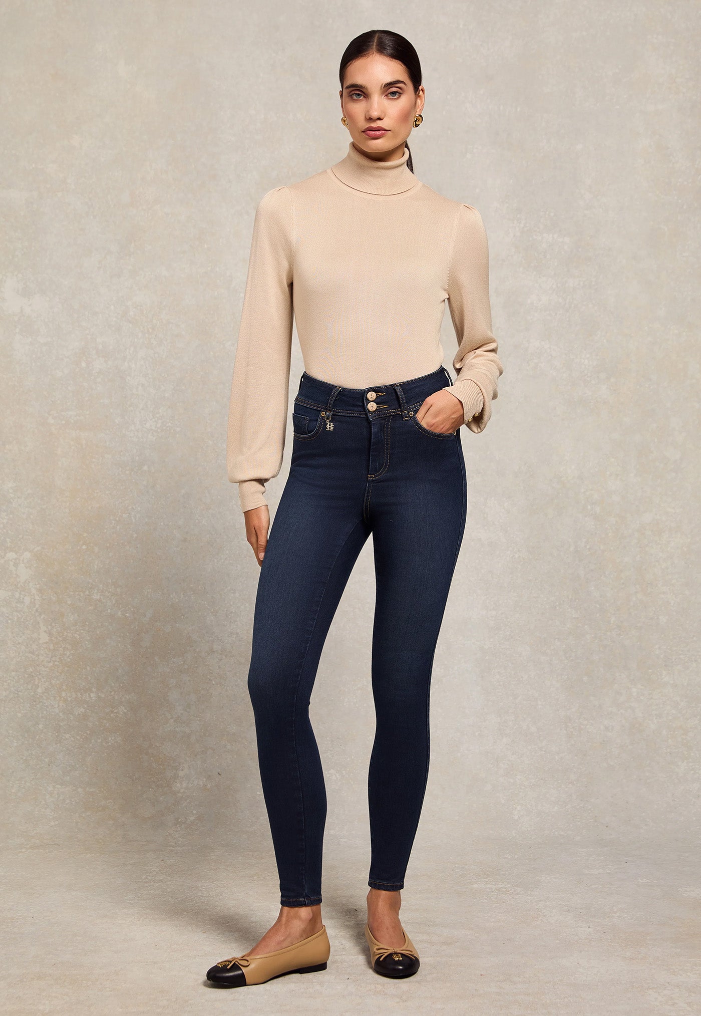 Contour Skinny Jean - Deep Indigo