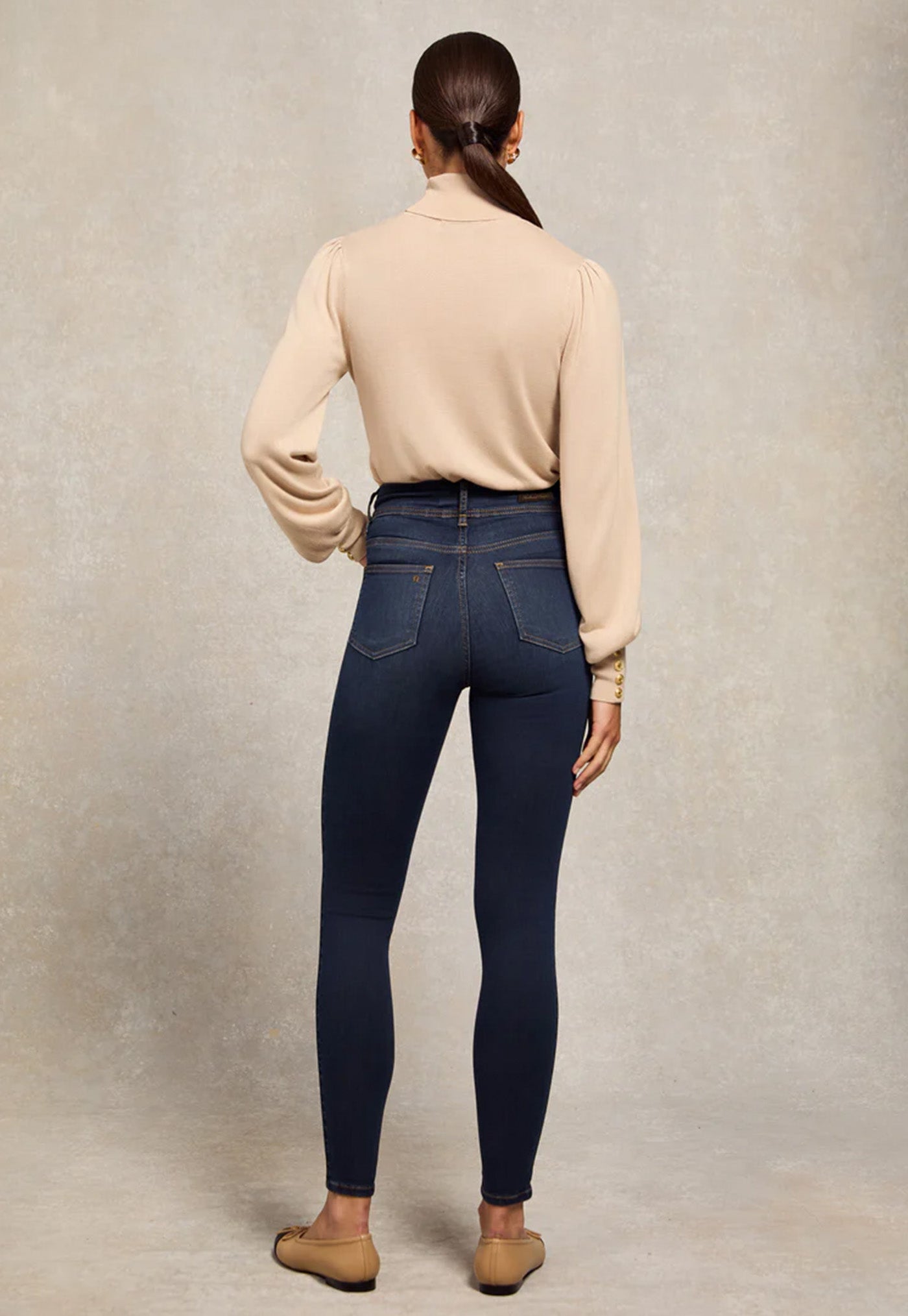 Contour Skinny Jean - Deep Indigo