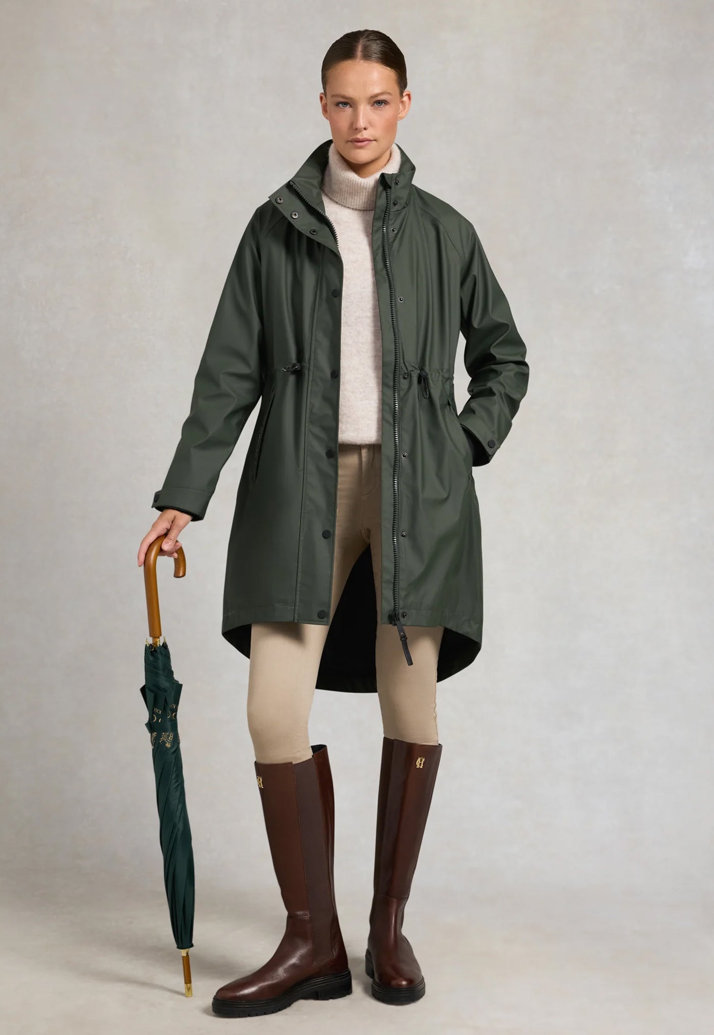 Chartwell Rain Parka - Evergreeen