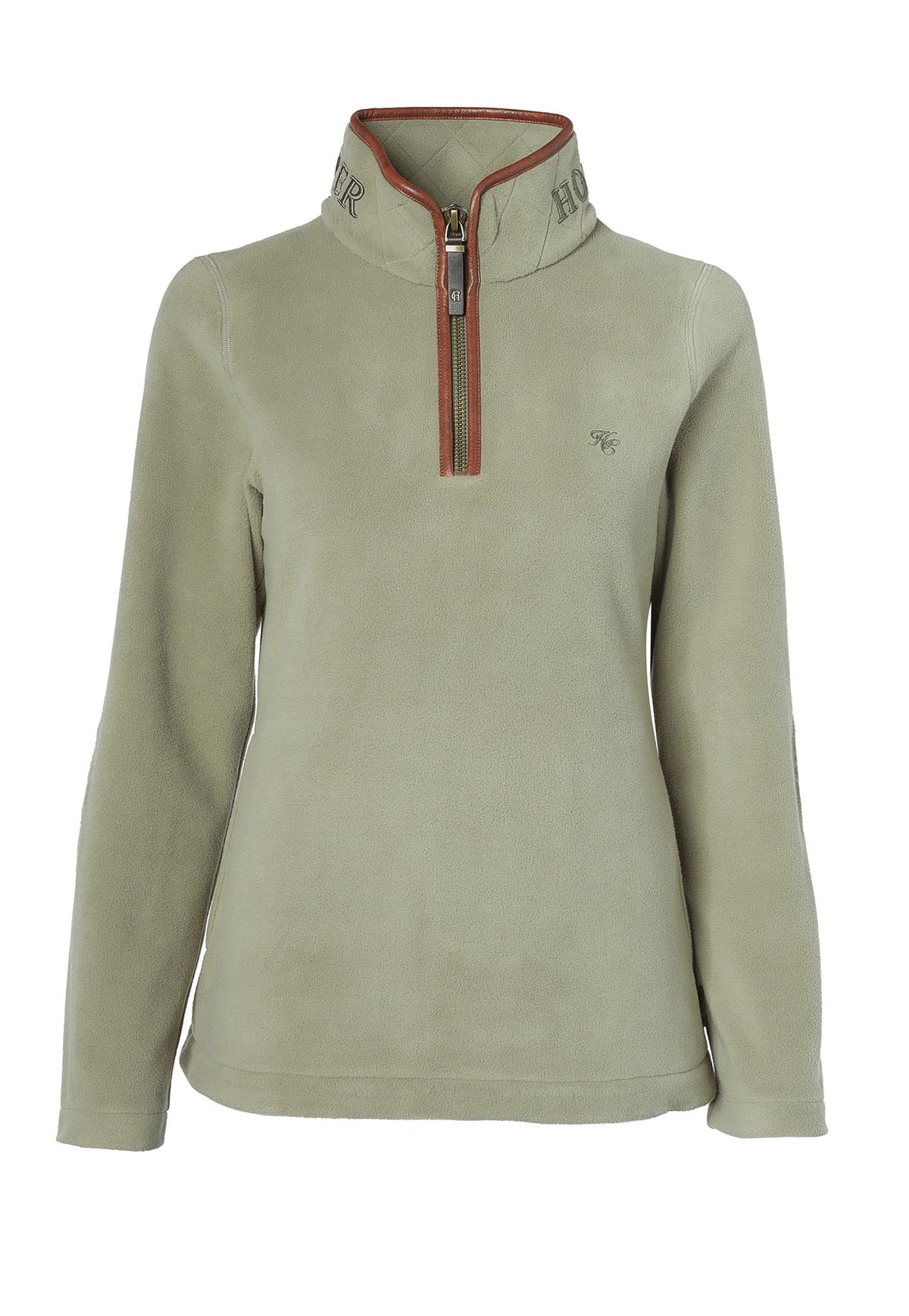 Country Fleece Quarter Zip - Sage