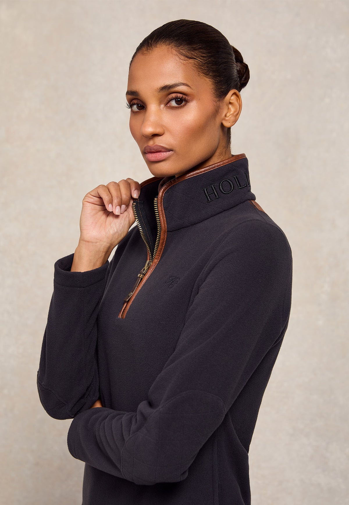 Country Fleece Quarter Zip - Ink Navy