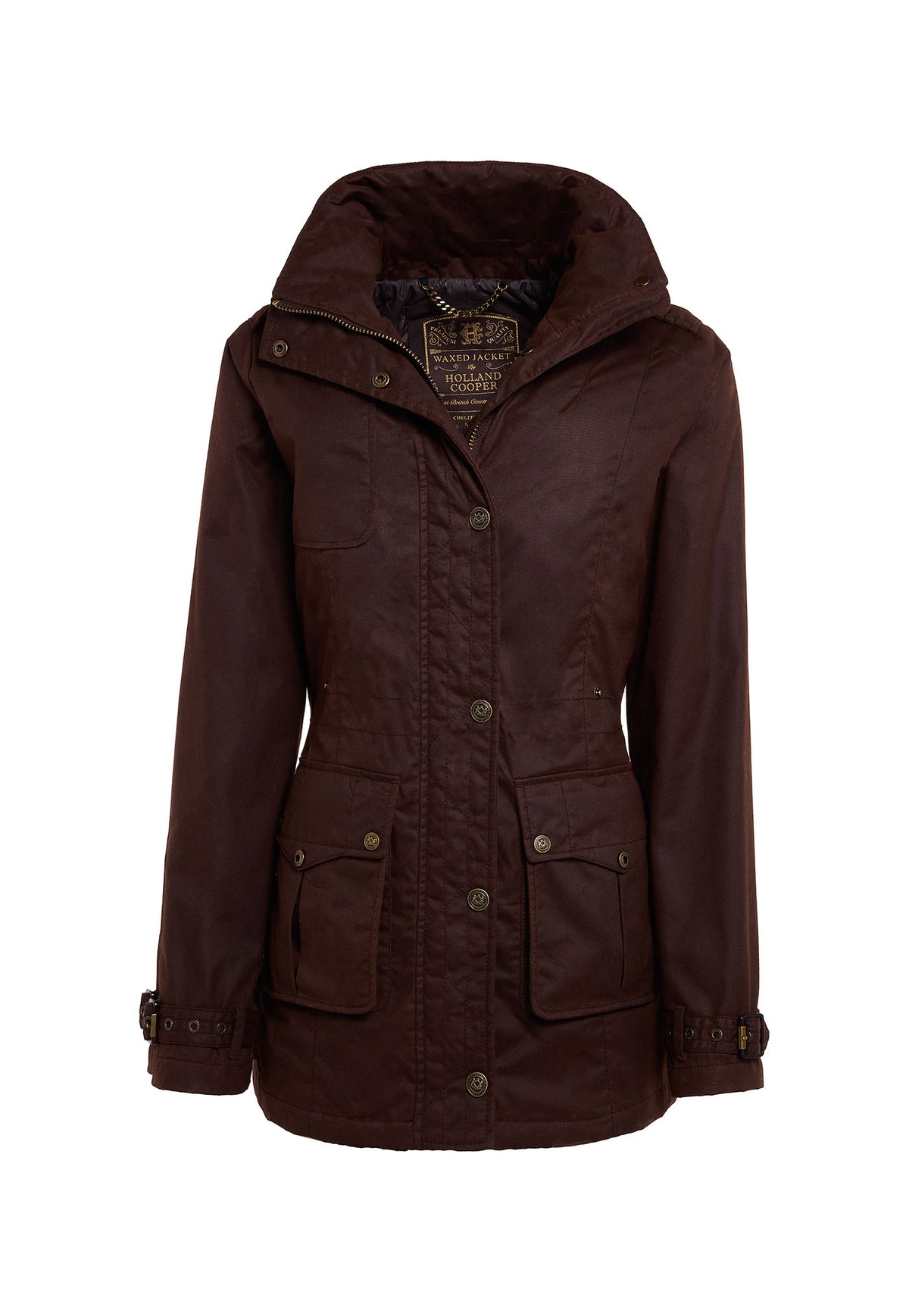 Durham Wax Jacket - Chocolate