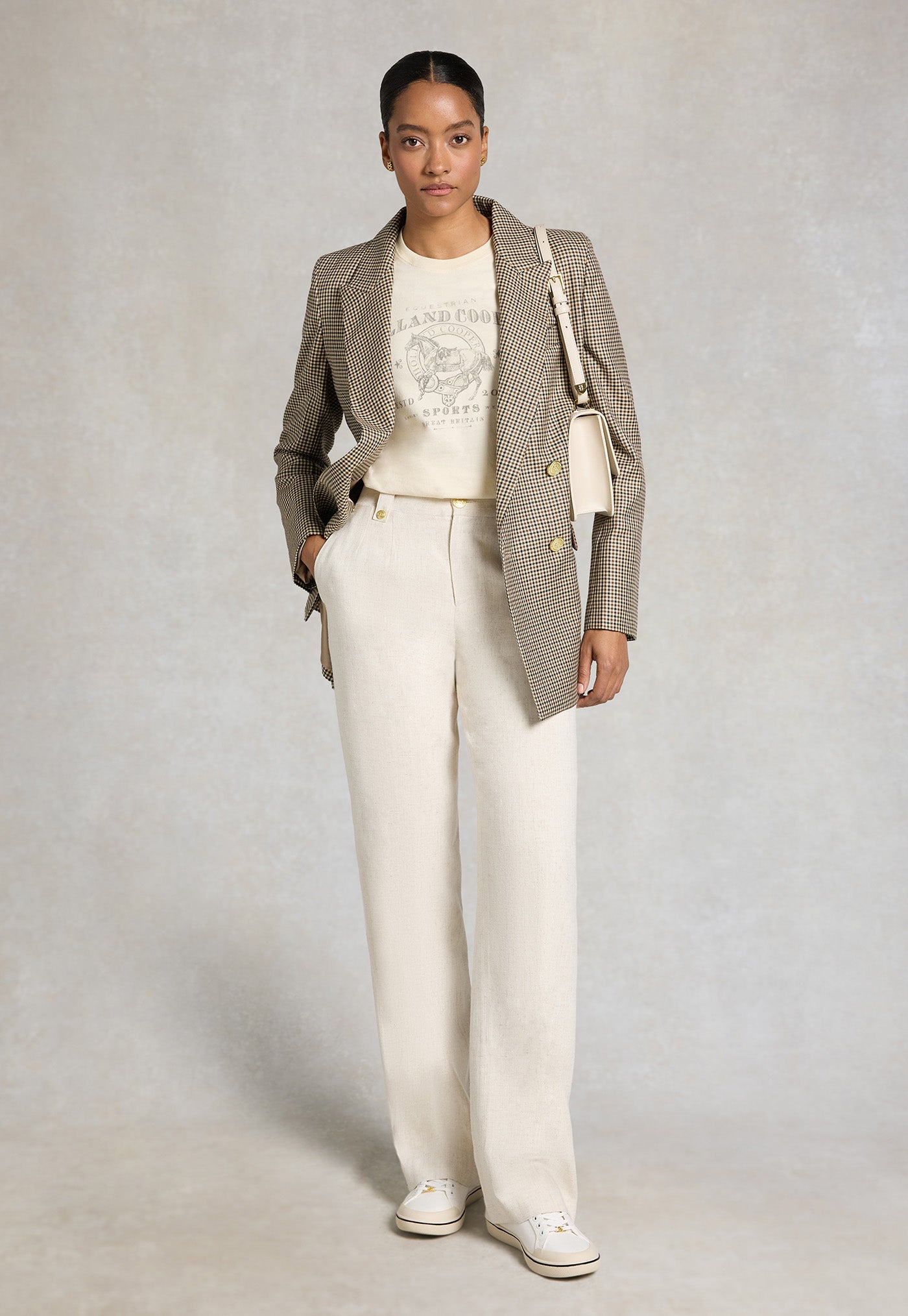 Ivy League Tee - Ecru