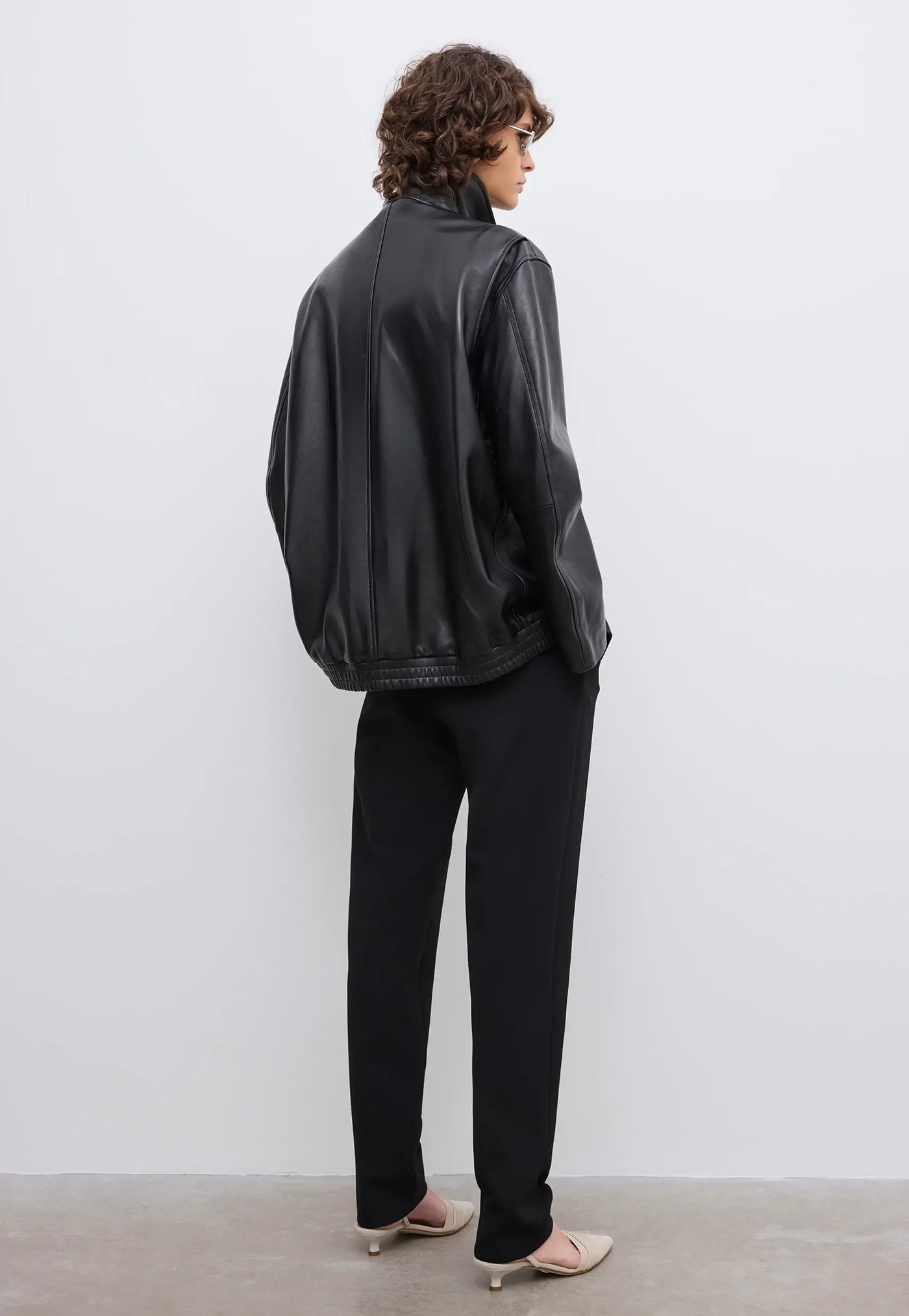 DB Leather Jacket - Black