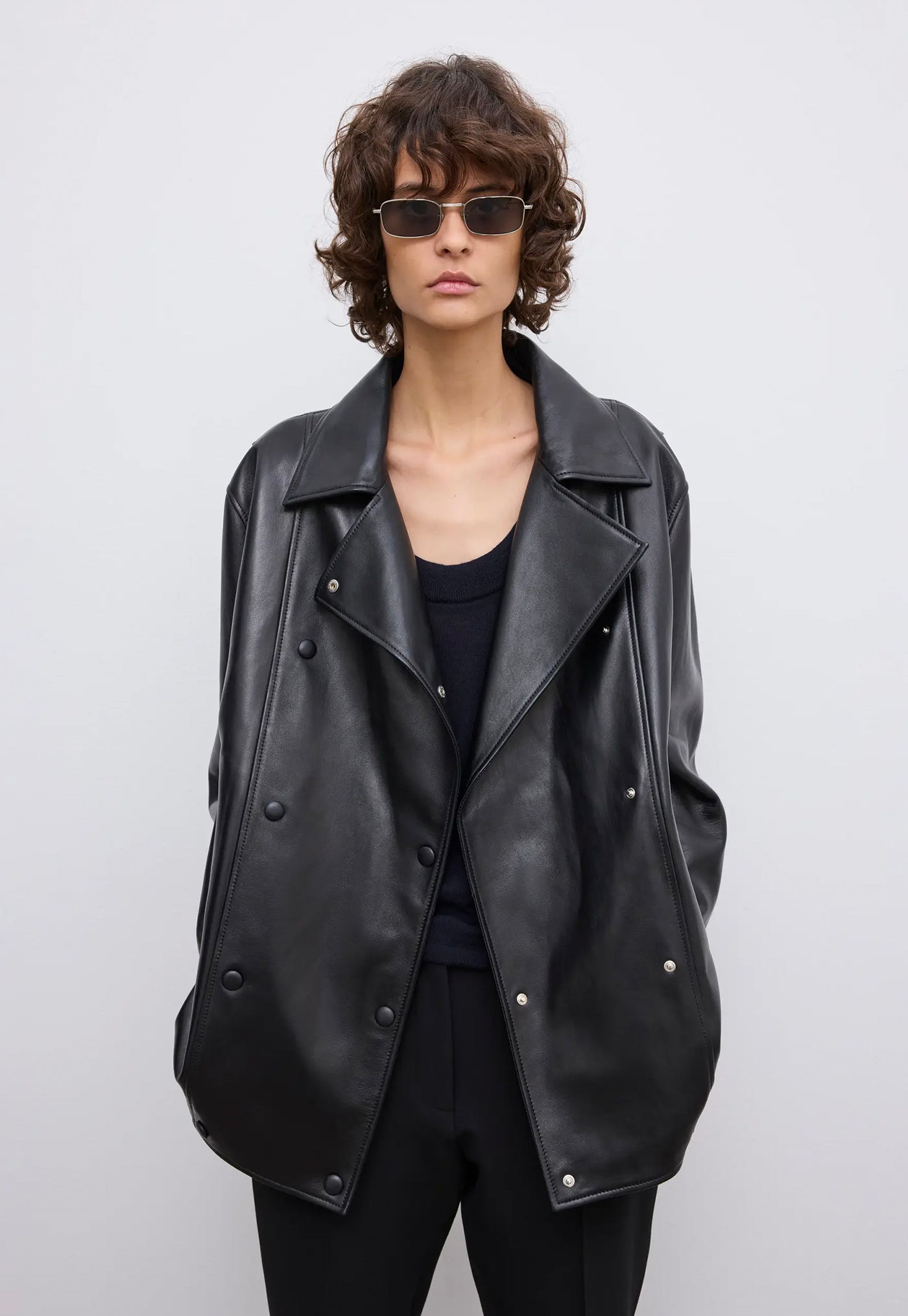 DB Leather Jacket - Black