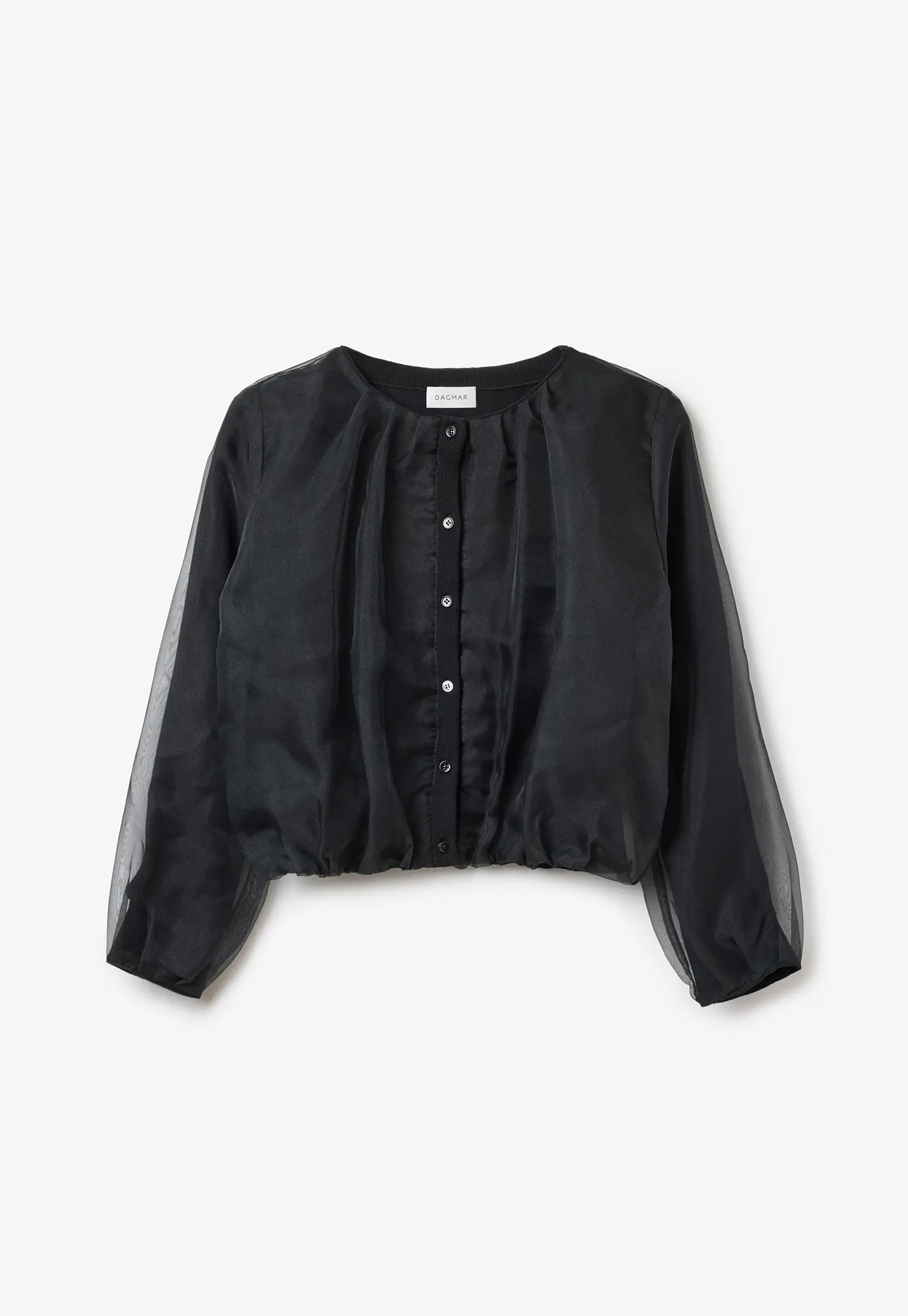 Chiffon Cardigan - Black