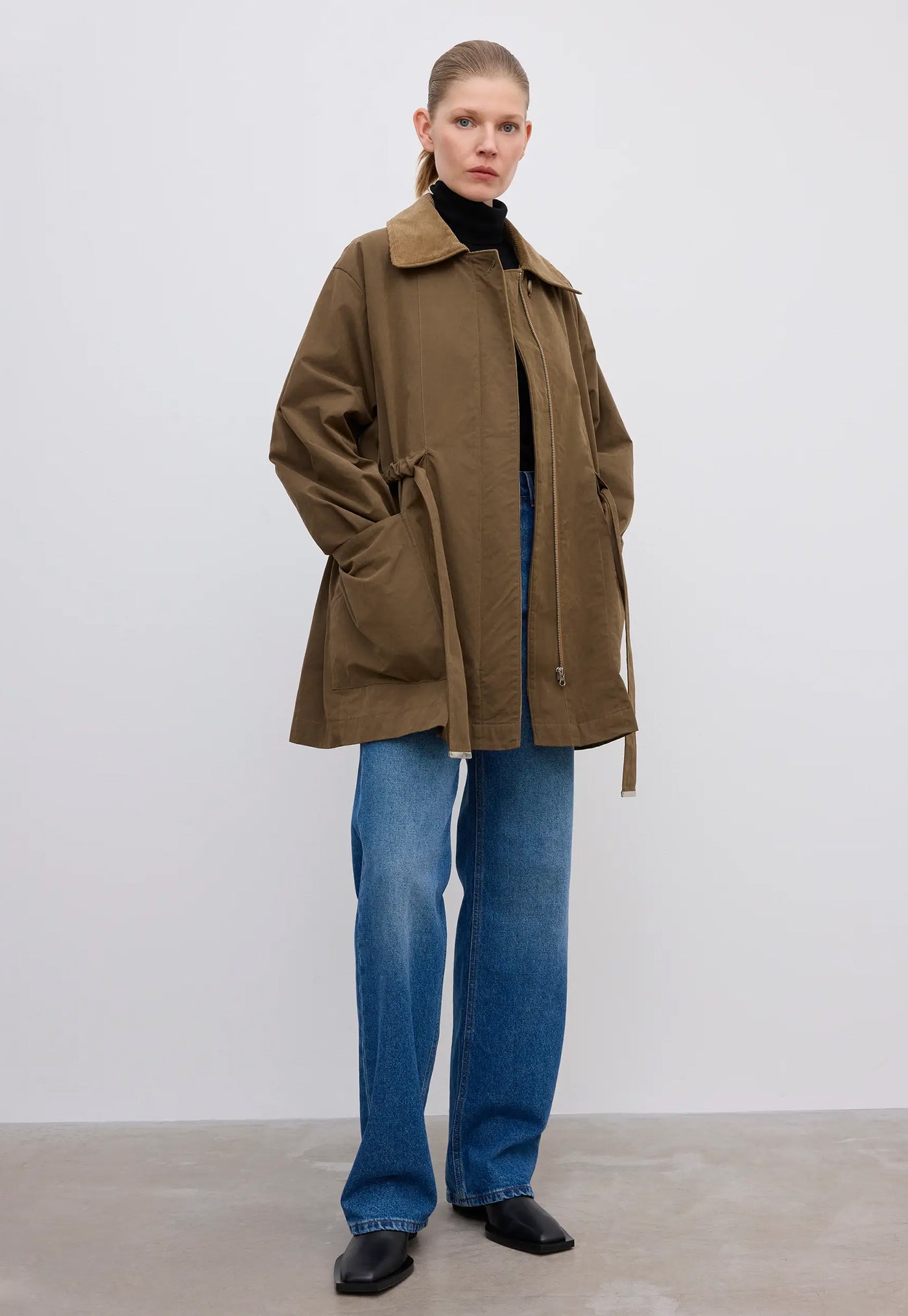Field Cotton Jacket - Cardamon