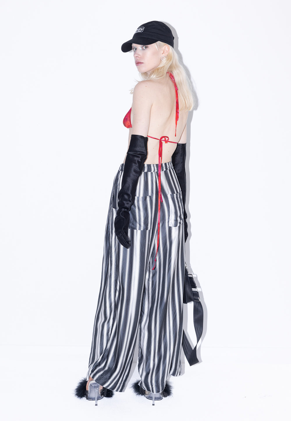 Faris Pant - Static Stripe sold by Angel Divine