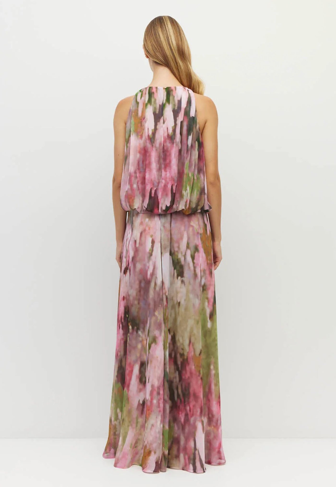 Aria Dress - Rose Ripple