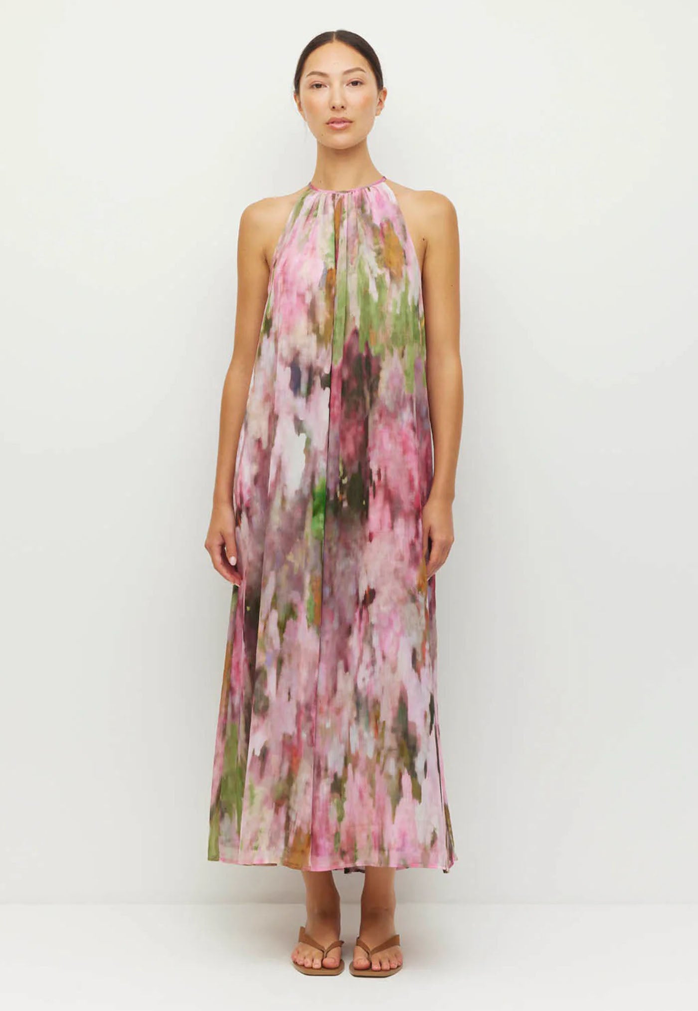 Astrid Dress - Rose Ripple