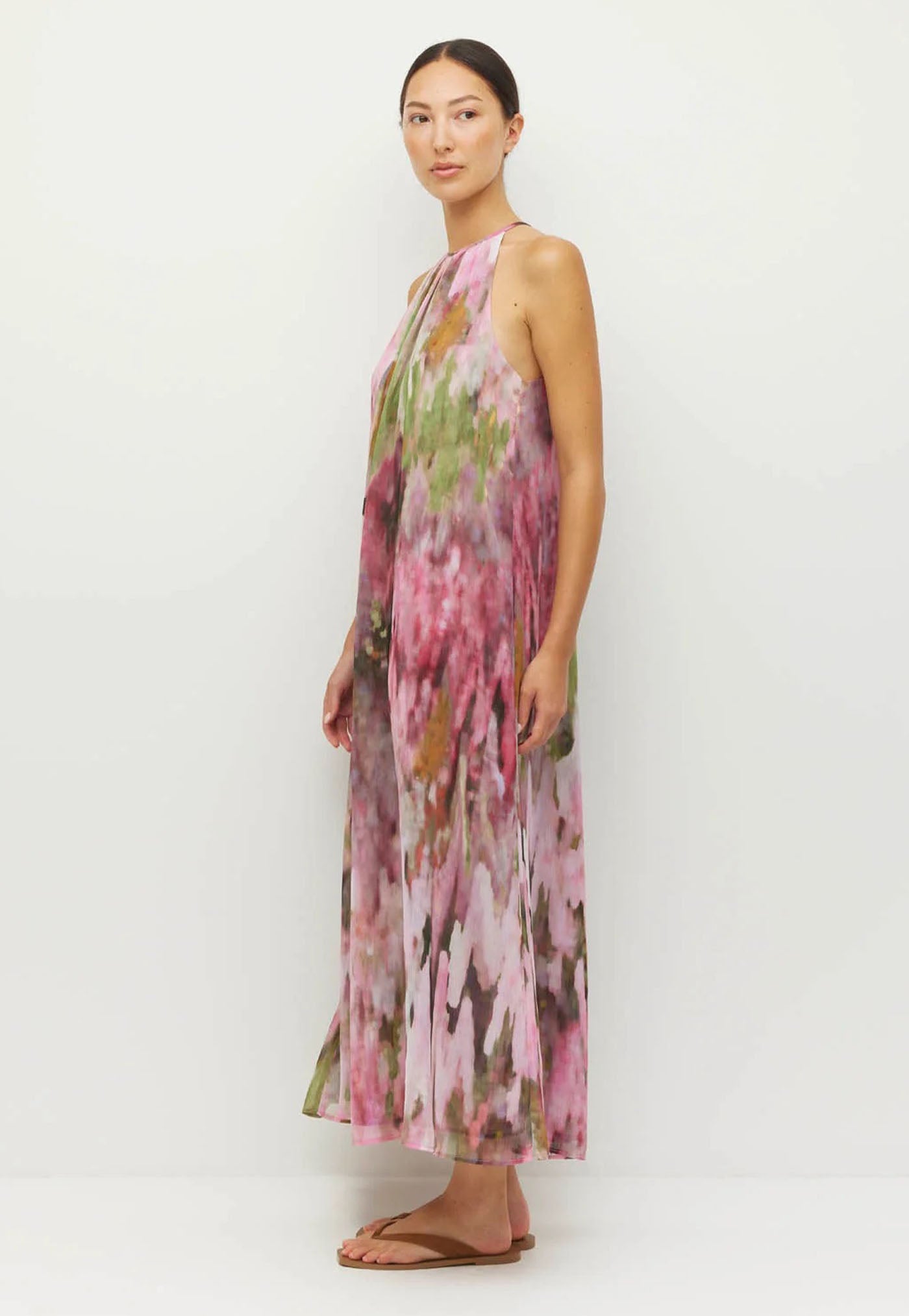 Astrid Dress - Rose Ripple